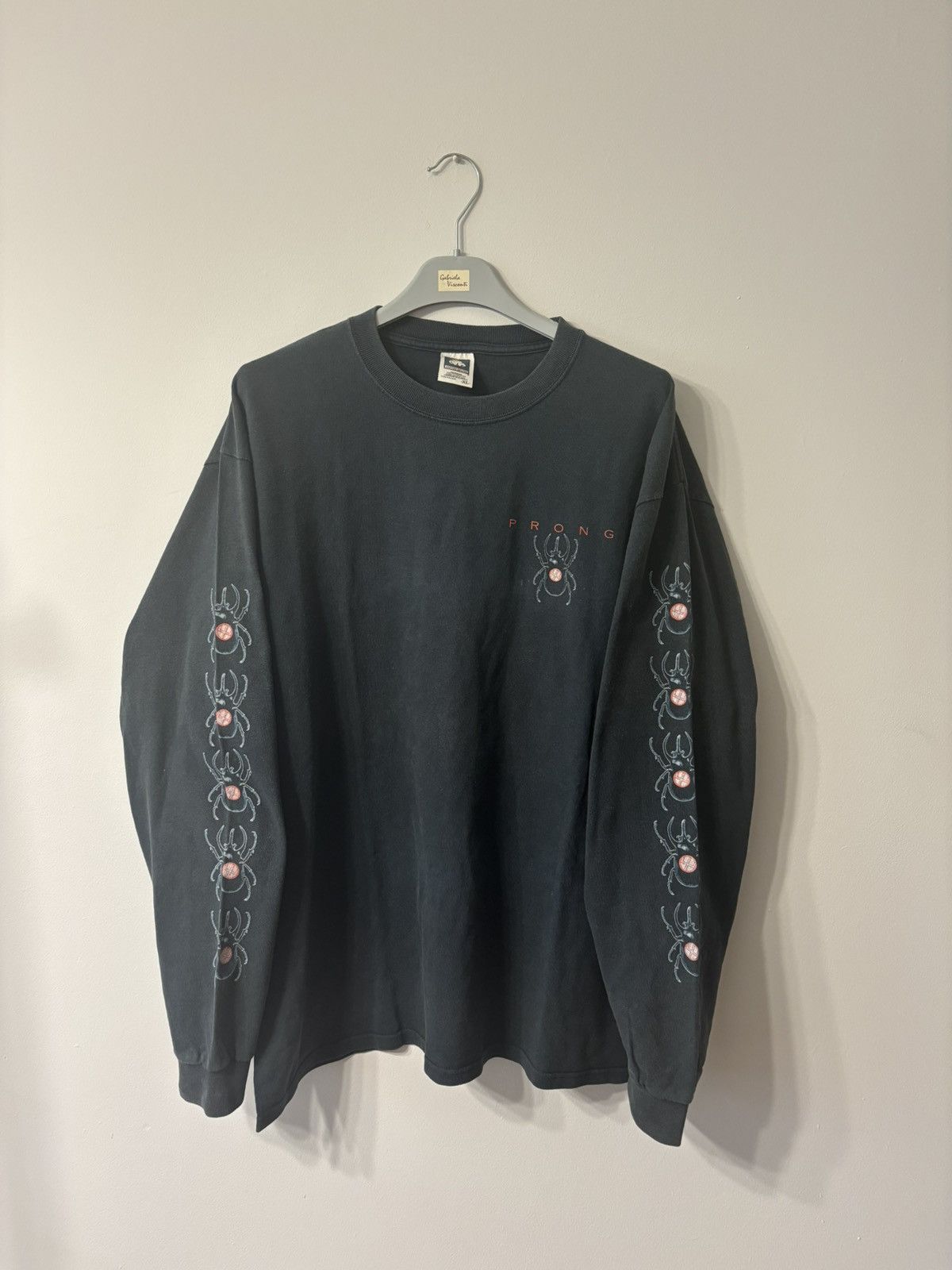 Vintage Vintage 90s Prong Cleansing Longsleeve Rare hardcore Size US XL / EU 56 / 4 - 1 Thumbnail