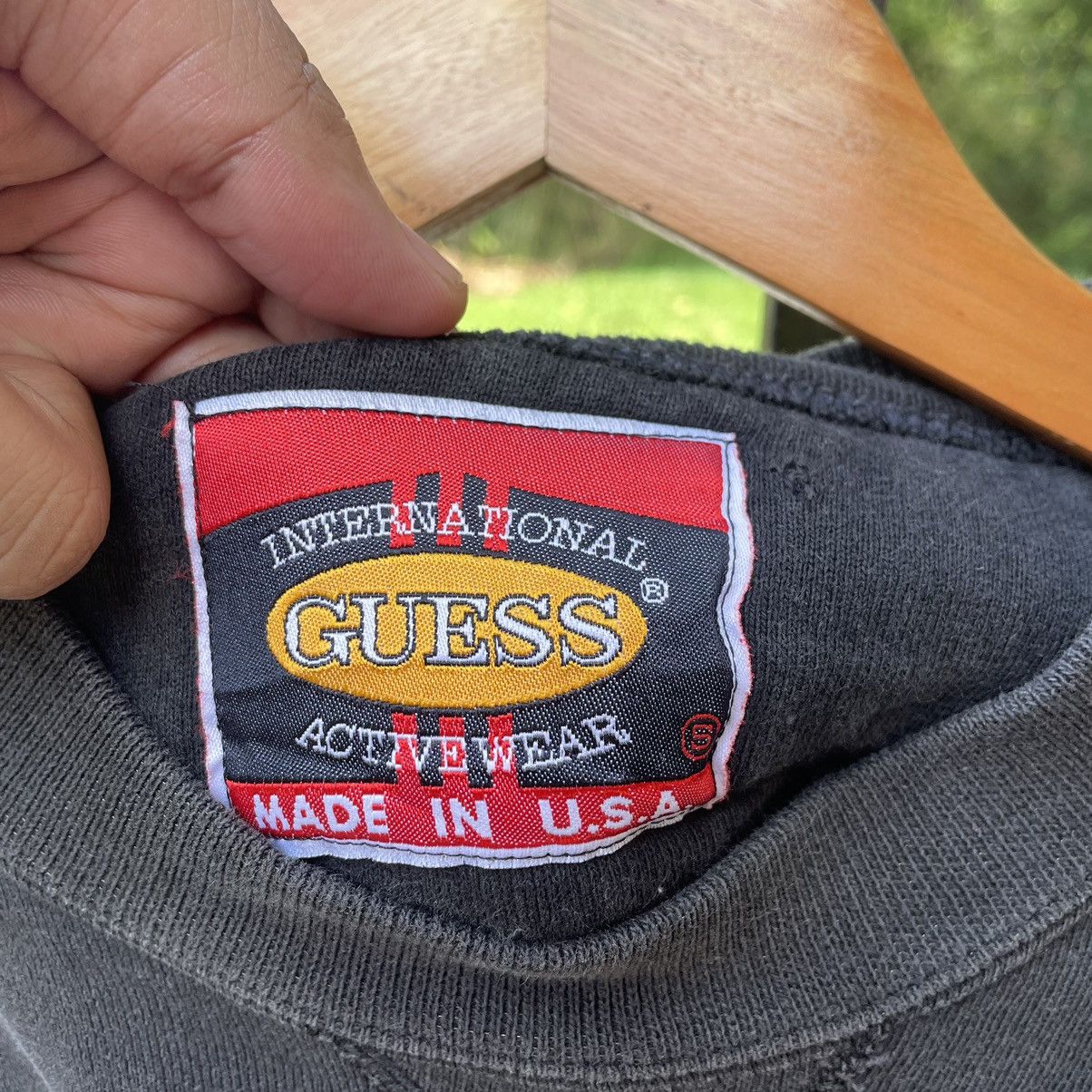 Guess × Vintage 🔥Vintage 90s GUESS Embroidered Spellout Sweatshirts Size US S / EU 44-46 / 1 - 7 Thumbnail