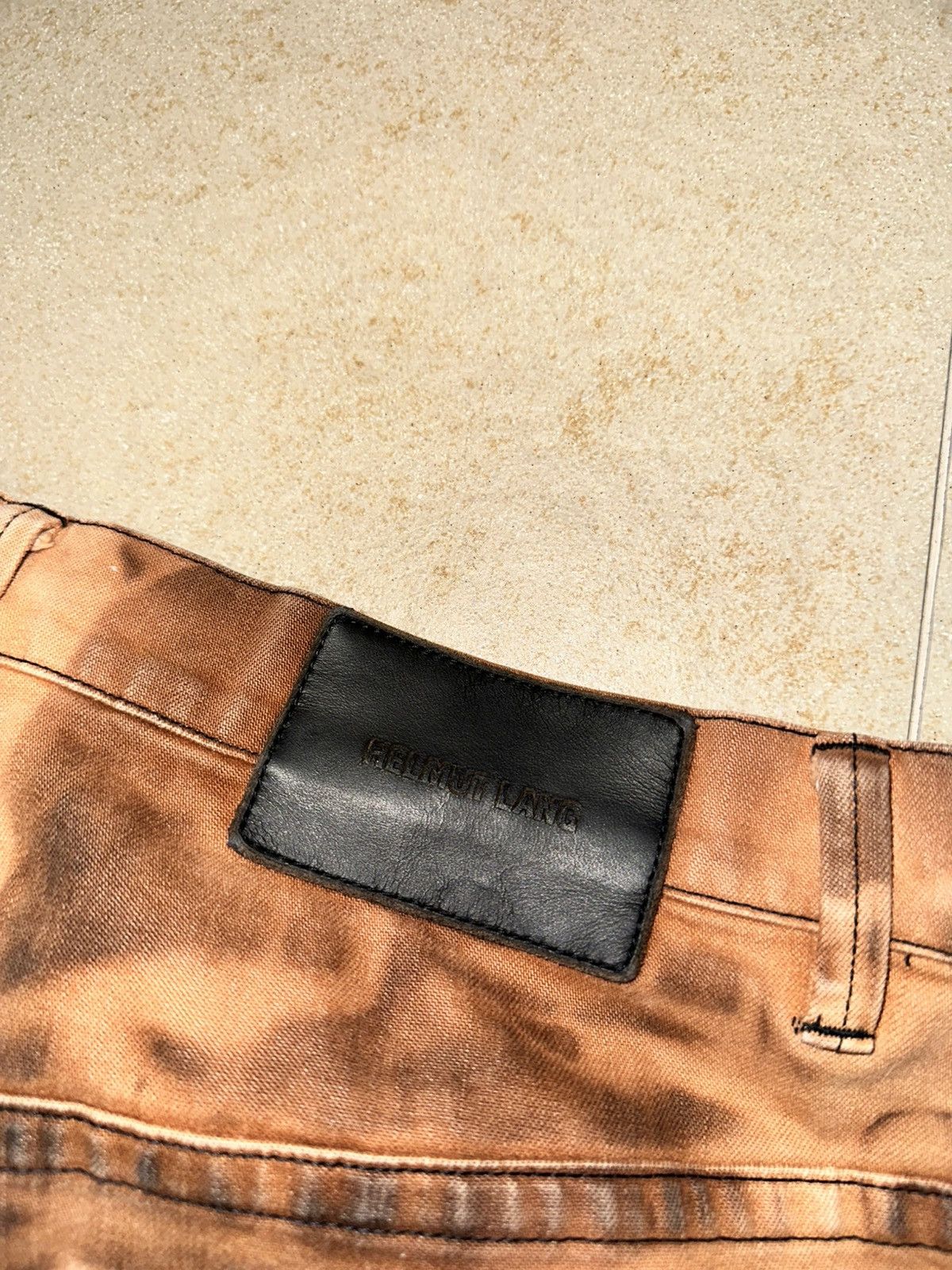 Helmut Lang Helmut Lang Acid Wash Cargo Pants Size US 29 - 3 Thumbnail