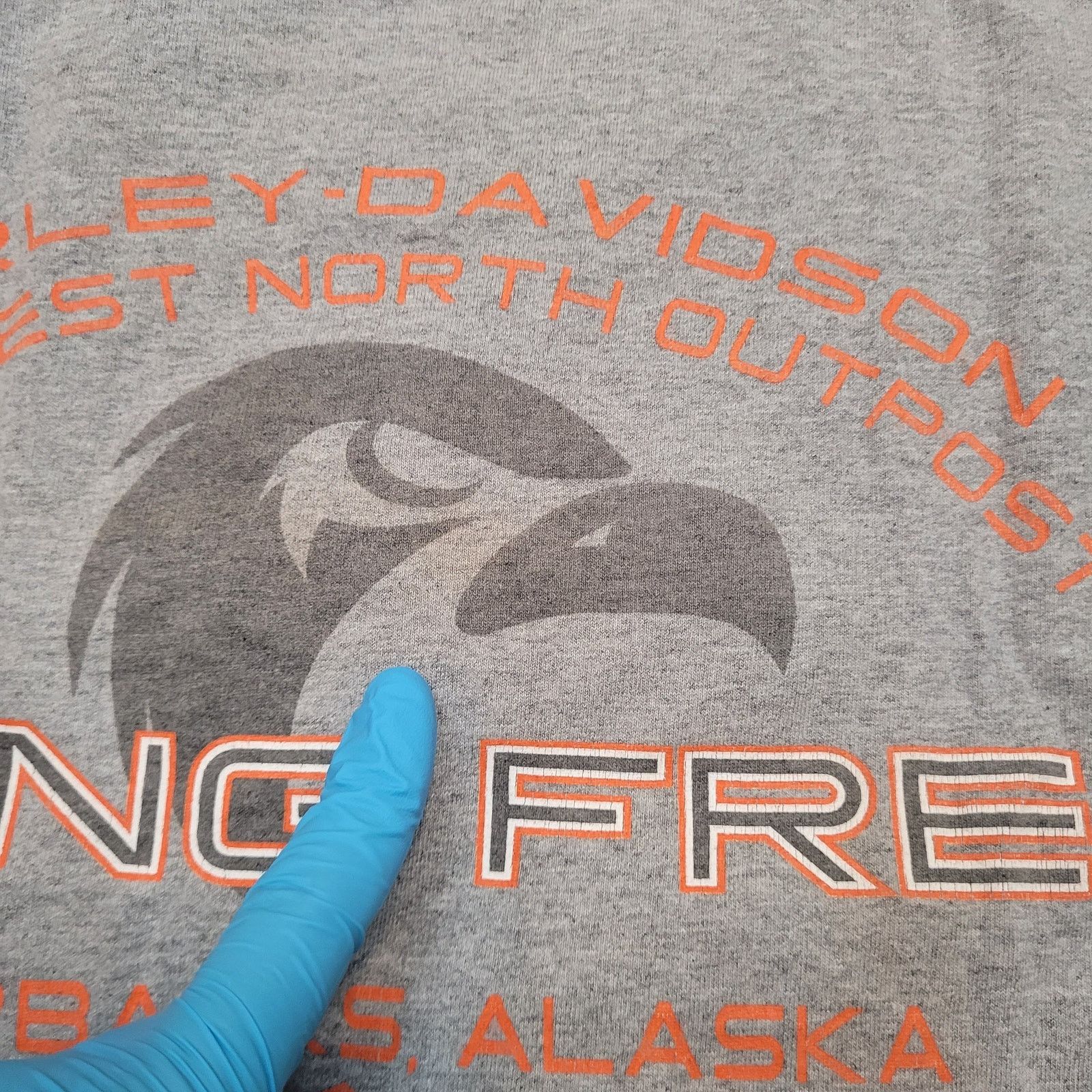 Harley Davidson VTG Y2K Harley-Davidson T-Shirt M Fairbanks AK Dealer Biker Size US M / EU 48-50 / 2 - 6 Thumbnail