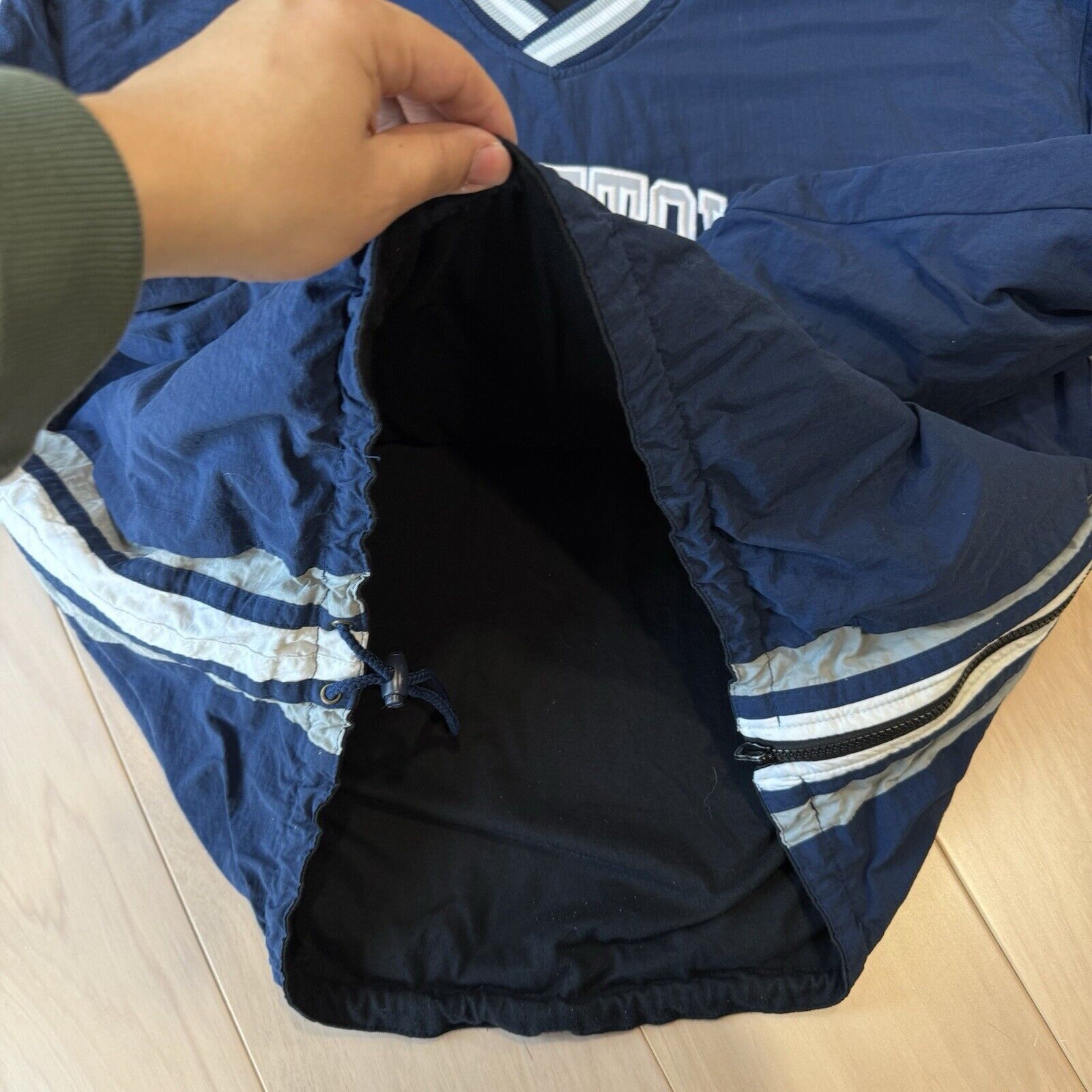 Starter × Vintage Vintage Georgetown Hoyas Sweatshirt L Blue Gray 90s Starter Size US L / EU 52-54 / 3 - 6 Thumbnail