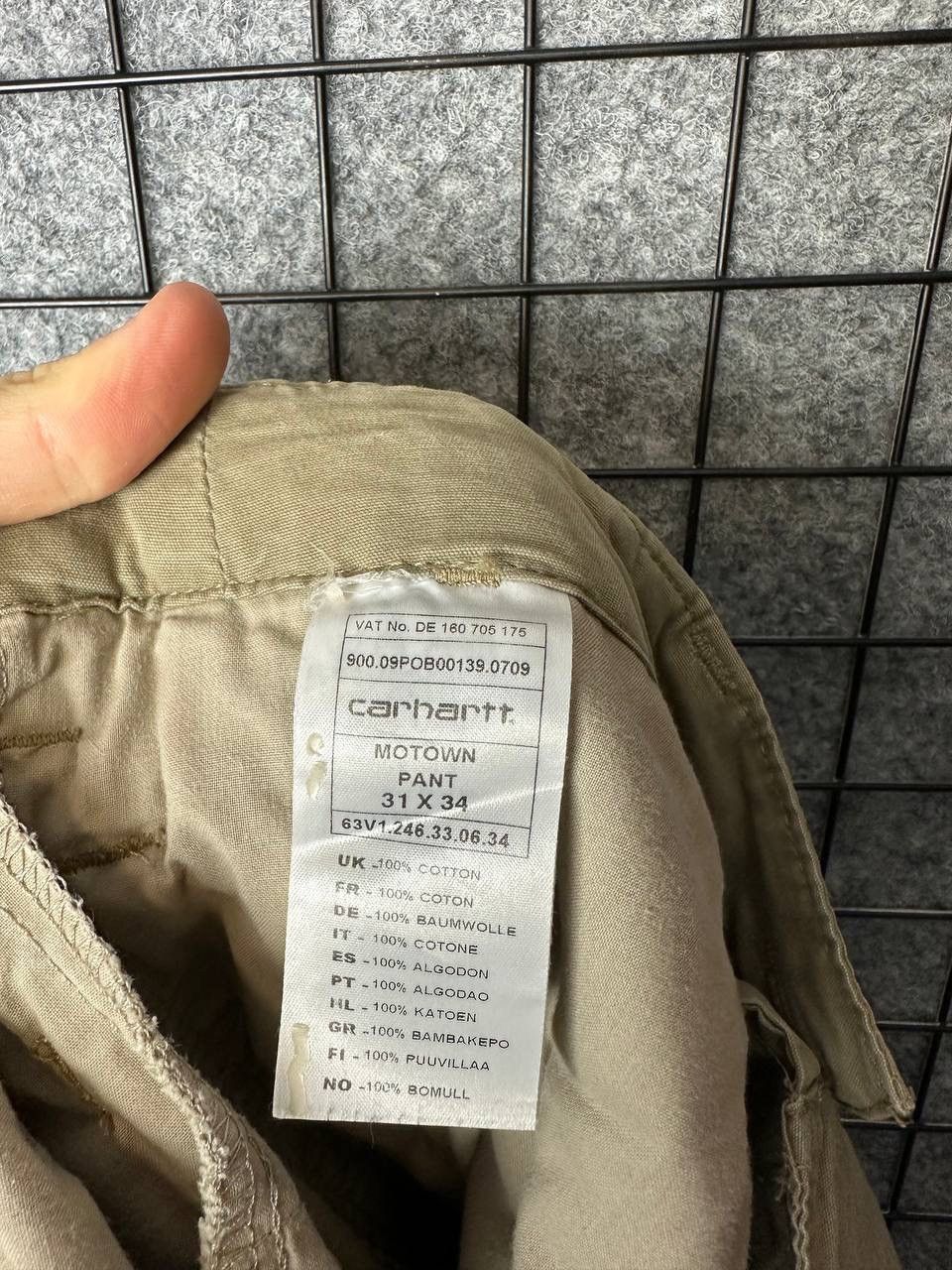 Carhartt × Japanese Brand Carhartt motown pants cargo military size 31/34 Size US 31 - 8 Thumbnail