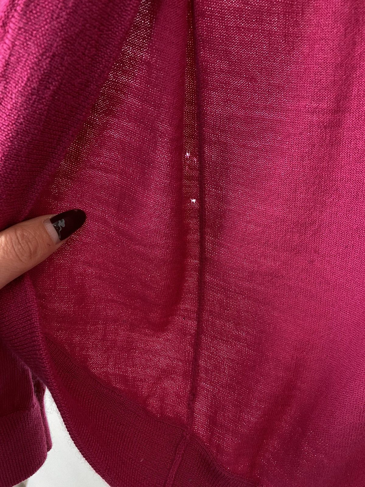 Uniqlo Uniqlo Extra Fine Merino Wool Pink Cardigan Women’s Sz Small Size S / US 4 / IT 40 - 9 Thumbnail