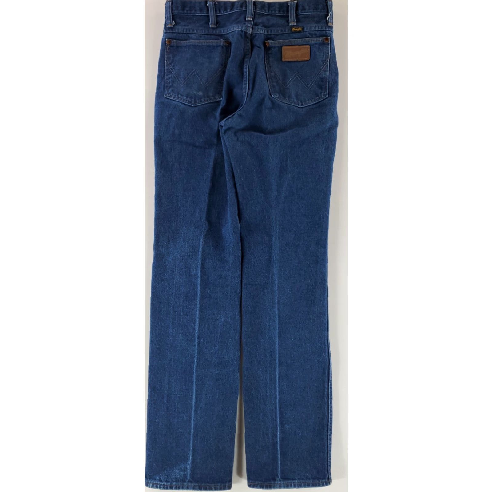 Wrangler VINTAGE Wrangler Jeans 936DEN Blue Jeans Mens 31 33 Inseam 33 90s Straight Blue Mens Size US 31 - 3 Thumbnail