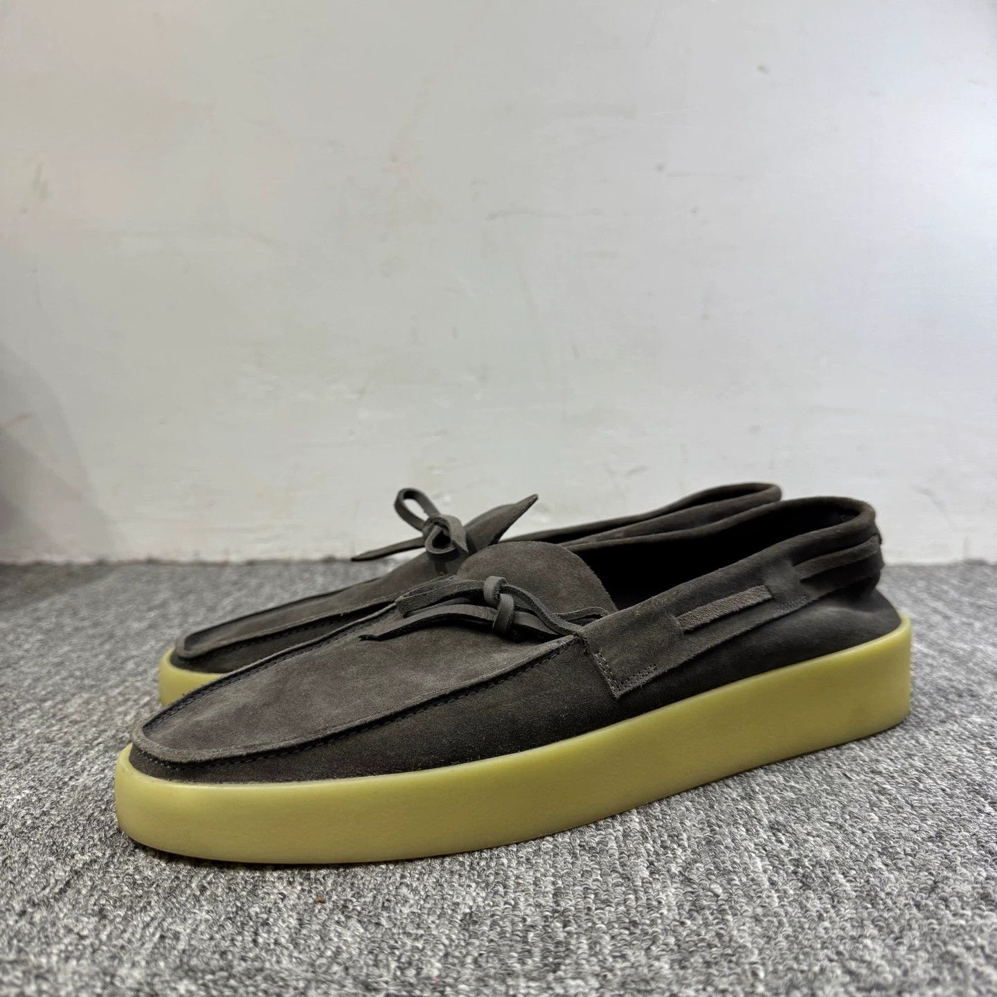 Fear of God Fear of God x Zegna Suede Board Shoes 9 98 New Size US 9 / EU 42 - 1 Thumbnail