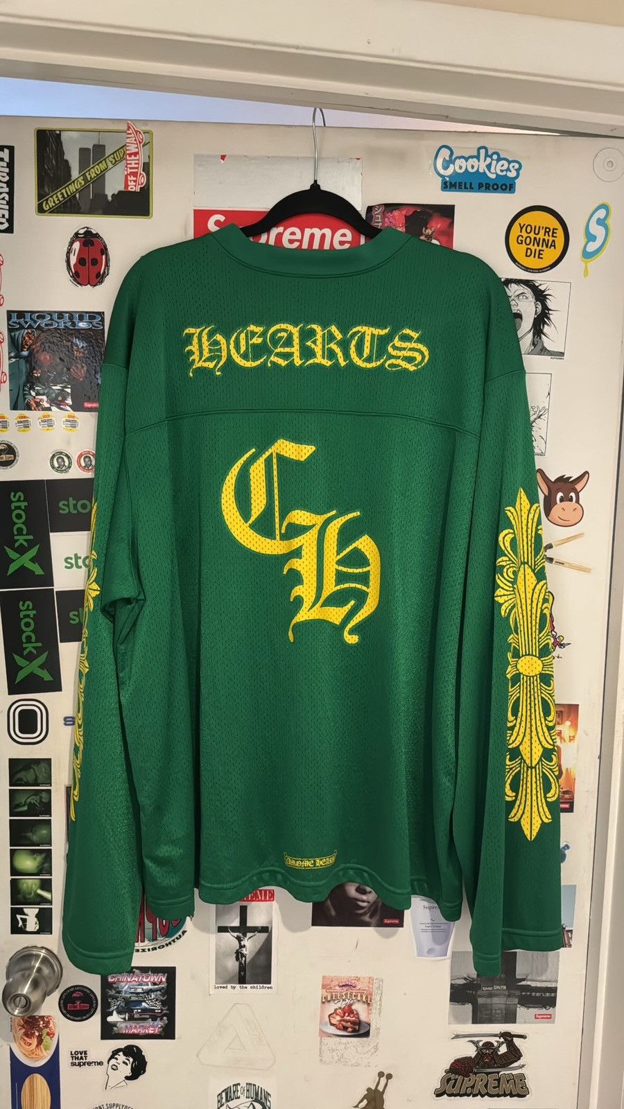 Chrome Hearts Chrome Hearts Long Sleeve Mesh Jersey Size US XXL / EU 58 / 5 - 3 Thumbnail