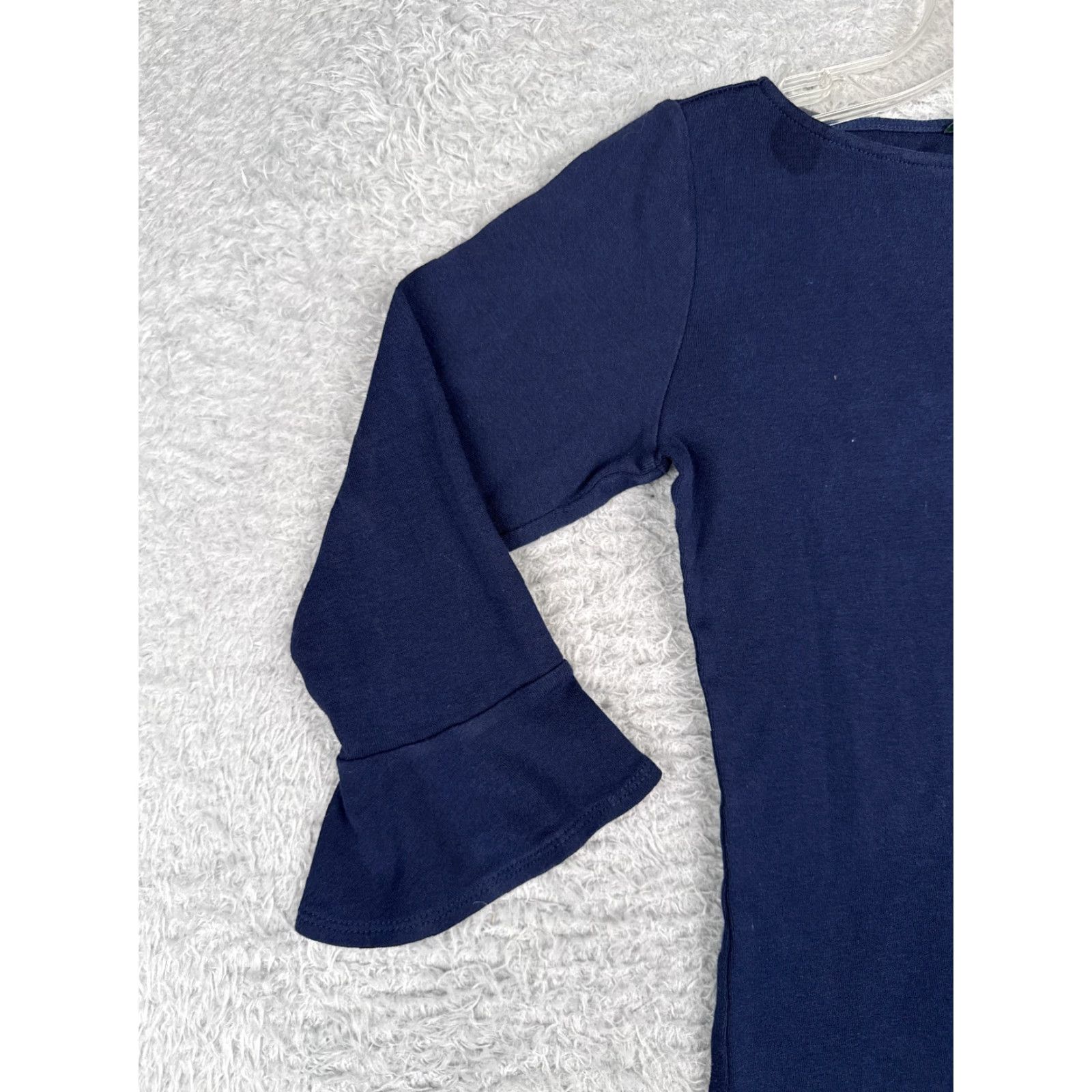 Ralph Lauren VINTAGE Lauren Ralph Lauren Shirt Women Small Blue Cotton Logo 90s Casual Size S / US 4 / IT 40 - 3 Thumbnail