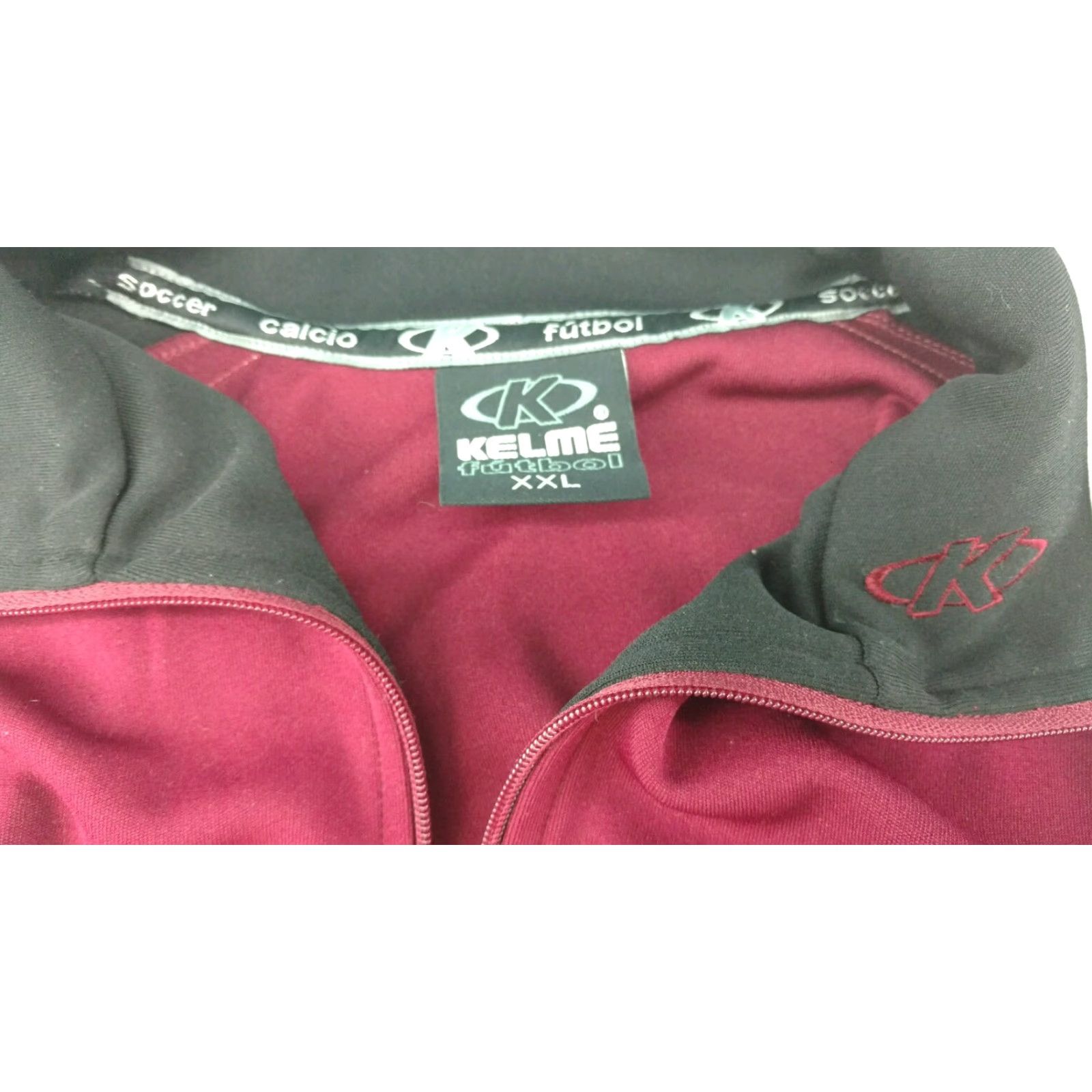 Vintage KELME 2XL Red Burgundy FUTBOL PROFESSIONAL SOCCER JACKET MENS XXL Size Size US XXL / EU 58 / 5 - 5 Thumbnail