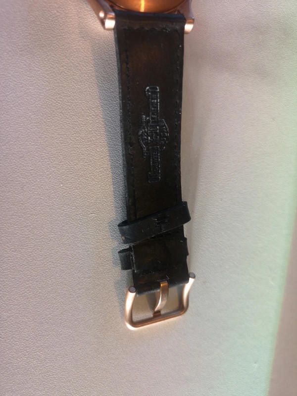 Nixon Nixon men's black leather strap watch Size ONE SIZE - 8 Thumbnail