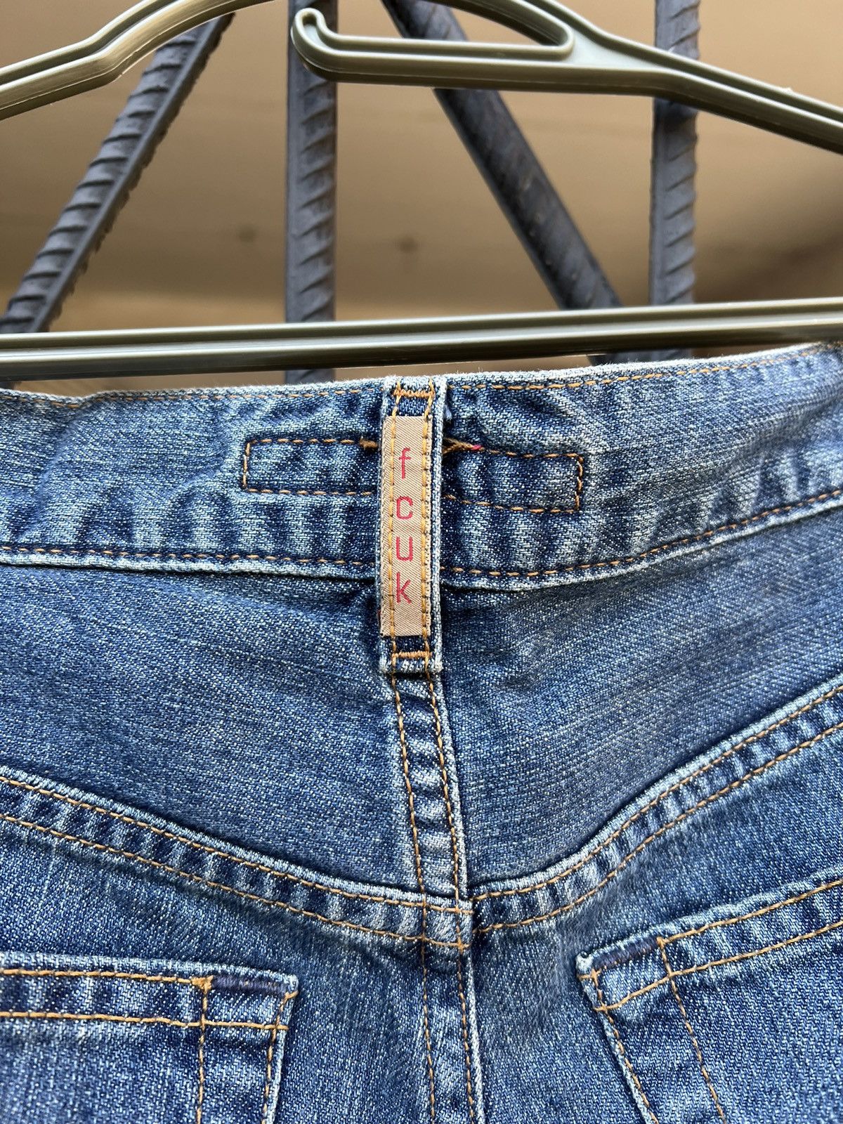 FCUK FCUK Flare Jeans Size US 32 / EU 48 - 4 Thumbnail