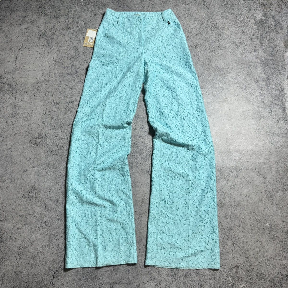 John Galliano NEW Galliano 00s Hose Flared Pants Size 24" / US 00 / IT 34 - 1 Thumbnail