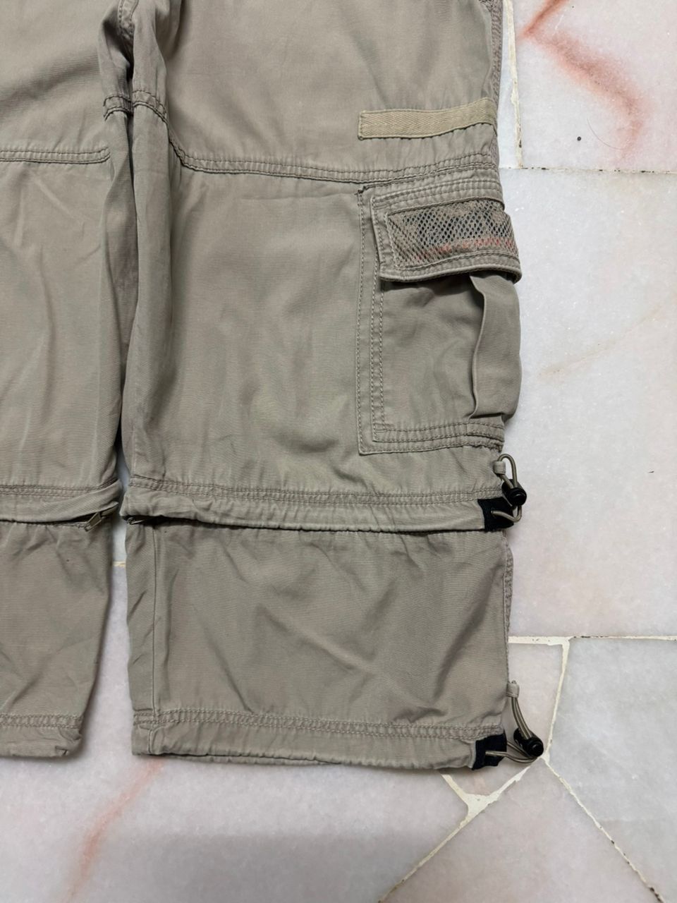KMRii RARE⚡️VINTAGE 90's T&C SURF JORTS / 3QUARTERS CARGO BEIGE Size US 34 / EU 50 - 6 Thumbnail