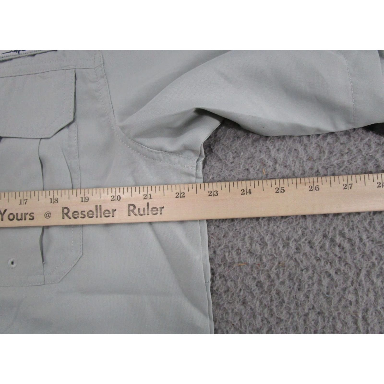 Habitat Habit Crayfish Creek Shirt Men’s M S/S Plaid Outdoor Button-Up Short Sleeve Gray NWT Vintage: No Size US M / EU 48-50 / 2 - 7 Thumbnail
