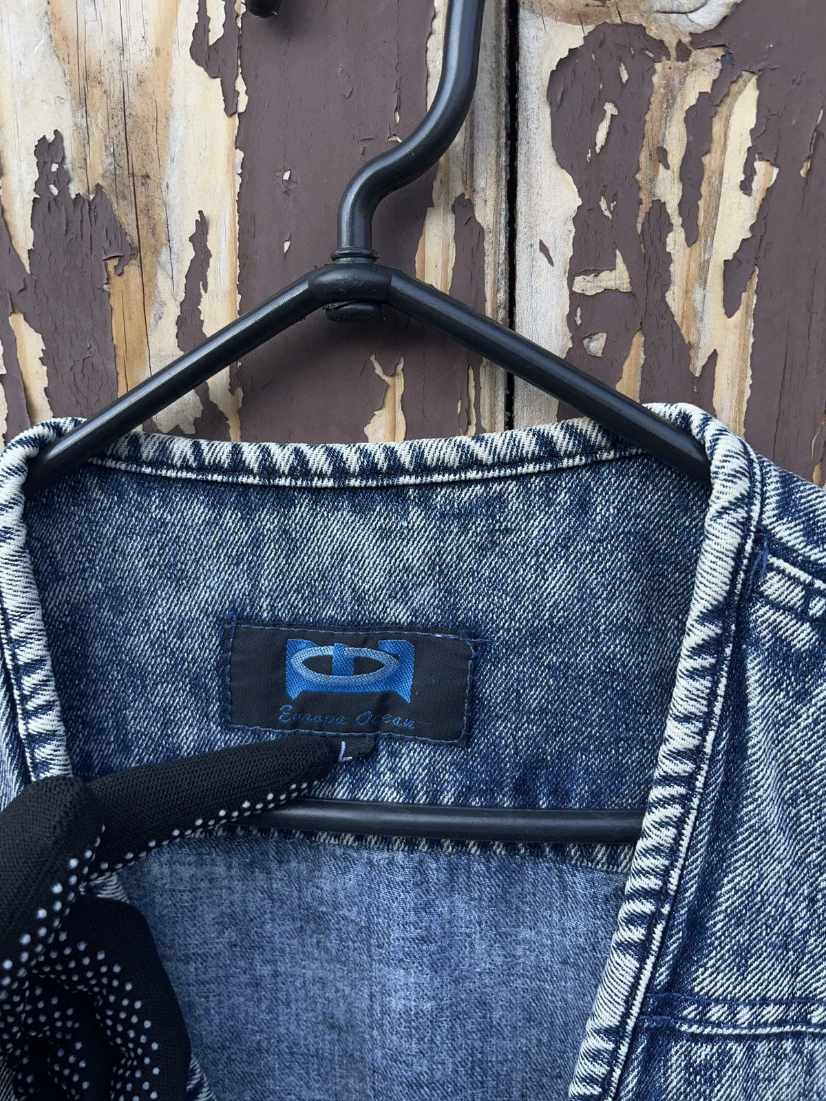 Japanese Brand × Vintage Vintage Washed Denim Multi Pocket Vest Cargo Utility Size US L / EU 52-54 / 3 - 6 Thumbnail
