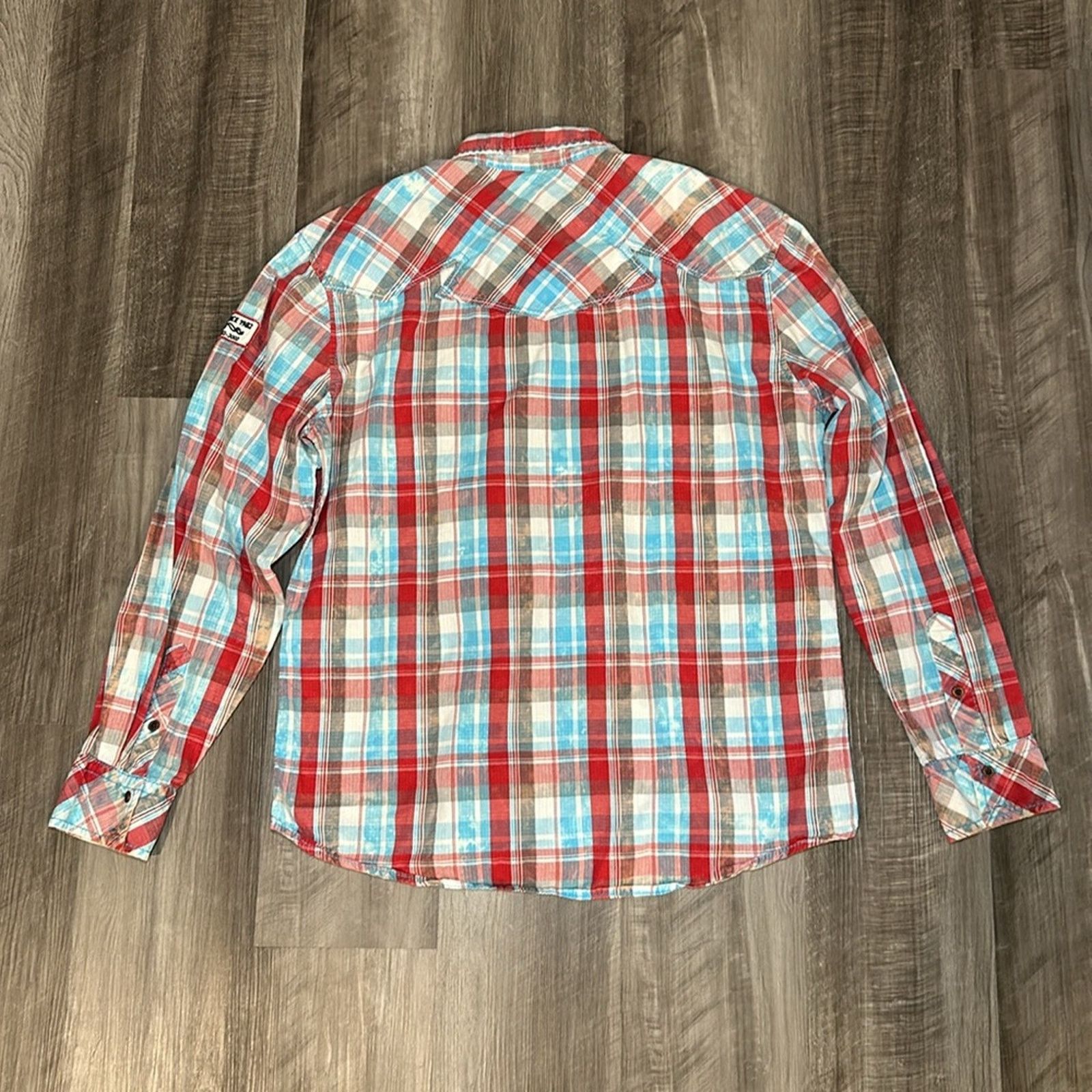 BKE BKE Vintage Athletic Fit Long Sleeve Button Down - XL Size US XL / EU 56 / 4 - 3 Thumbnail