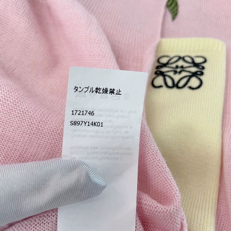 Loewe LOEWE Pink knit top Size S / US 4 / IT 40 - 9 Thumbnail