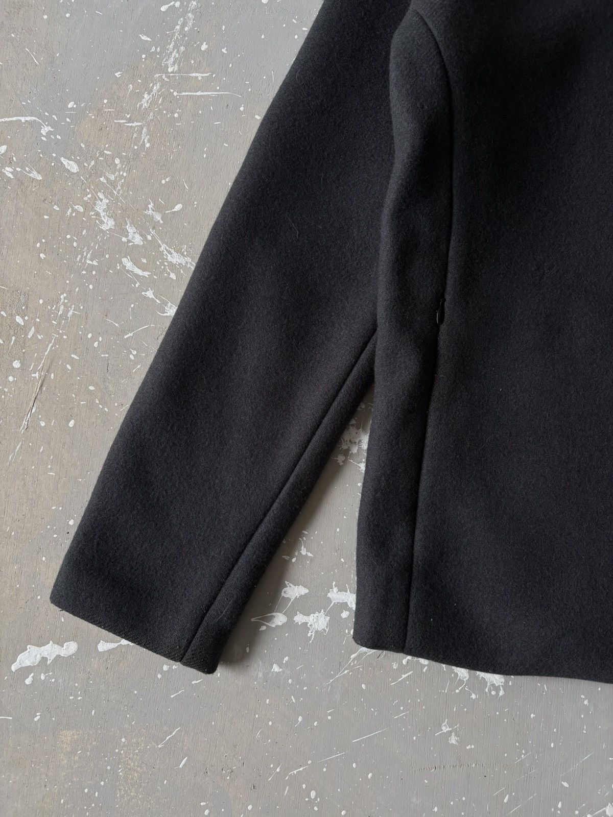 RIPVANWINKLE RIPVANWRINKLE Wool Dark Grey Zip-up Hoodie Sweatshirt Size US S / EU 44-46 / 1 - 3 Thumbnail