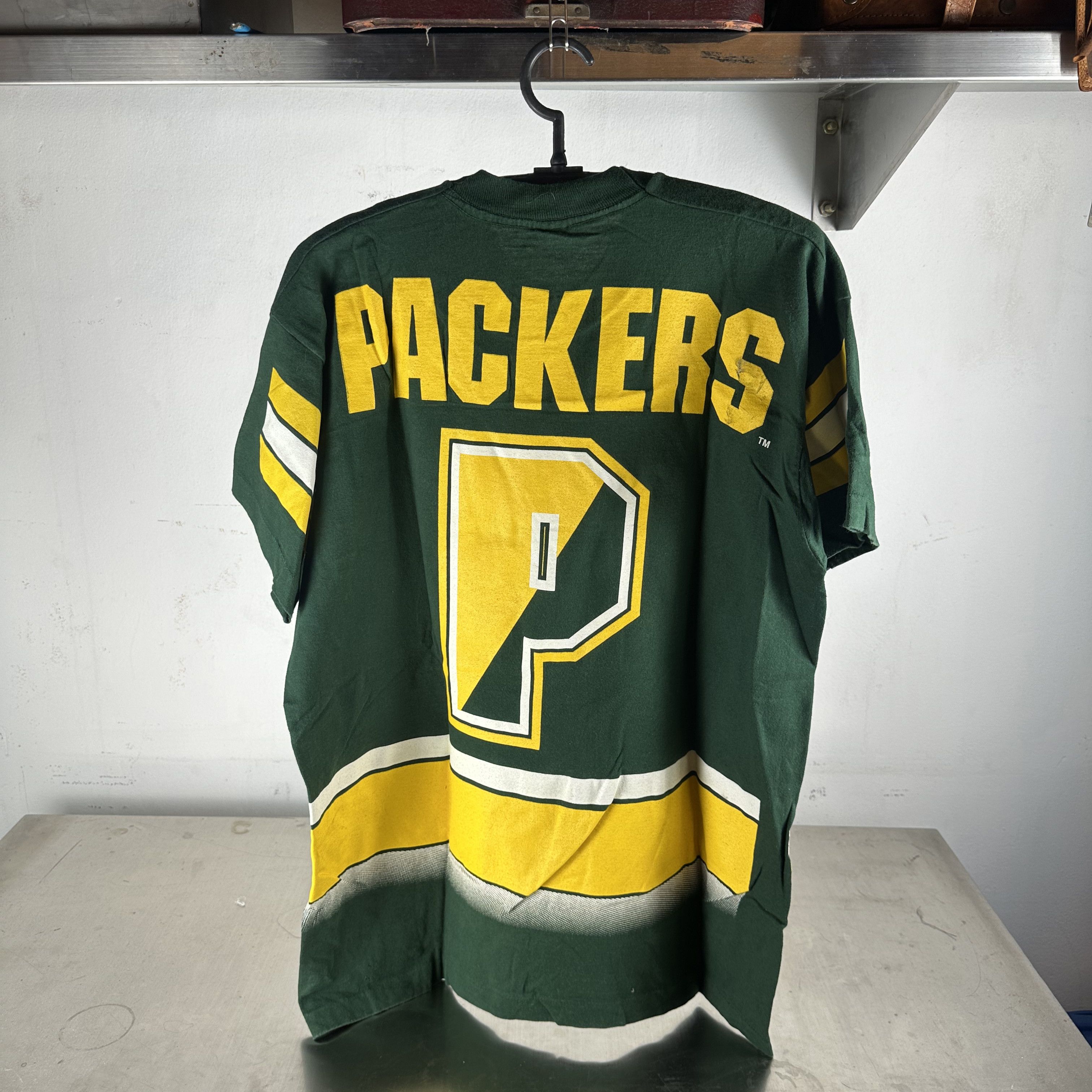 Vintage Vintage 1994 Green Bay Packers NFL Salem AOP T-Shirt Size US XL / EU 56 / 4 - 3 Thumbnail