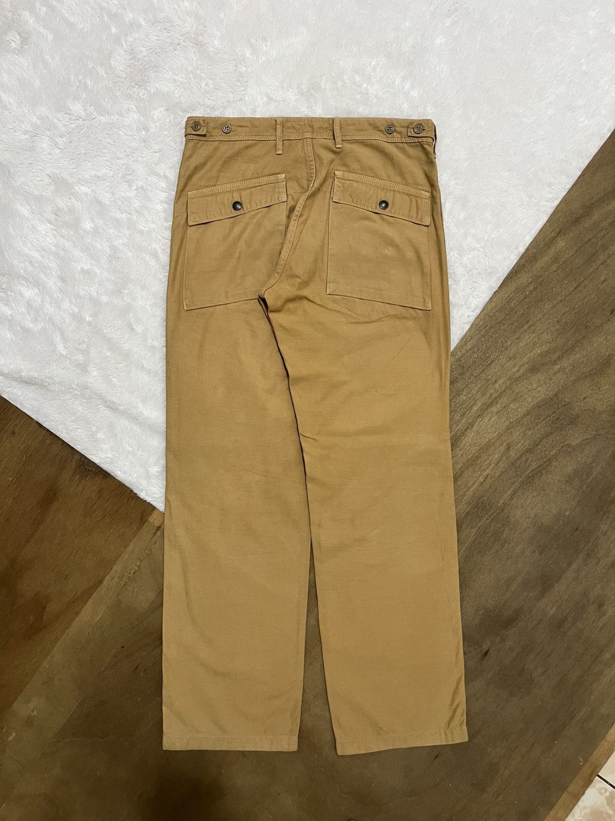 Other Spellbound Domingo Japan Utility Cargo Workwear Pants Beige Size US 30 / EU 46 - 7 Thumbnail