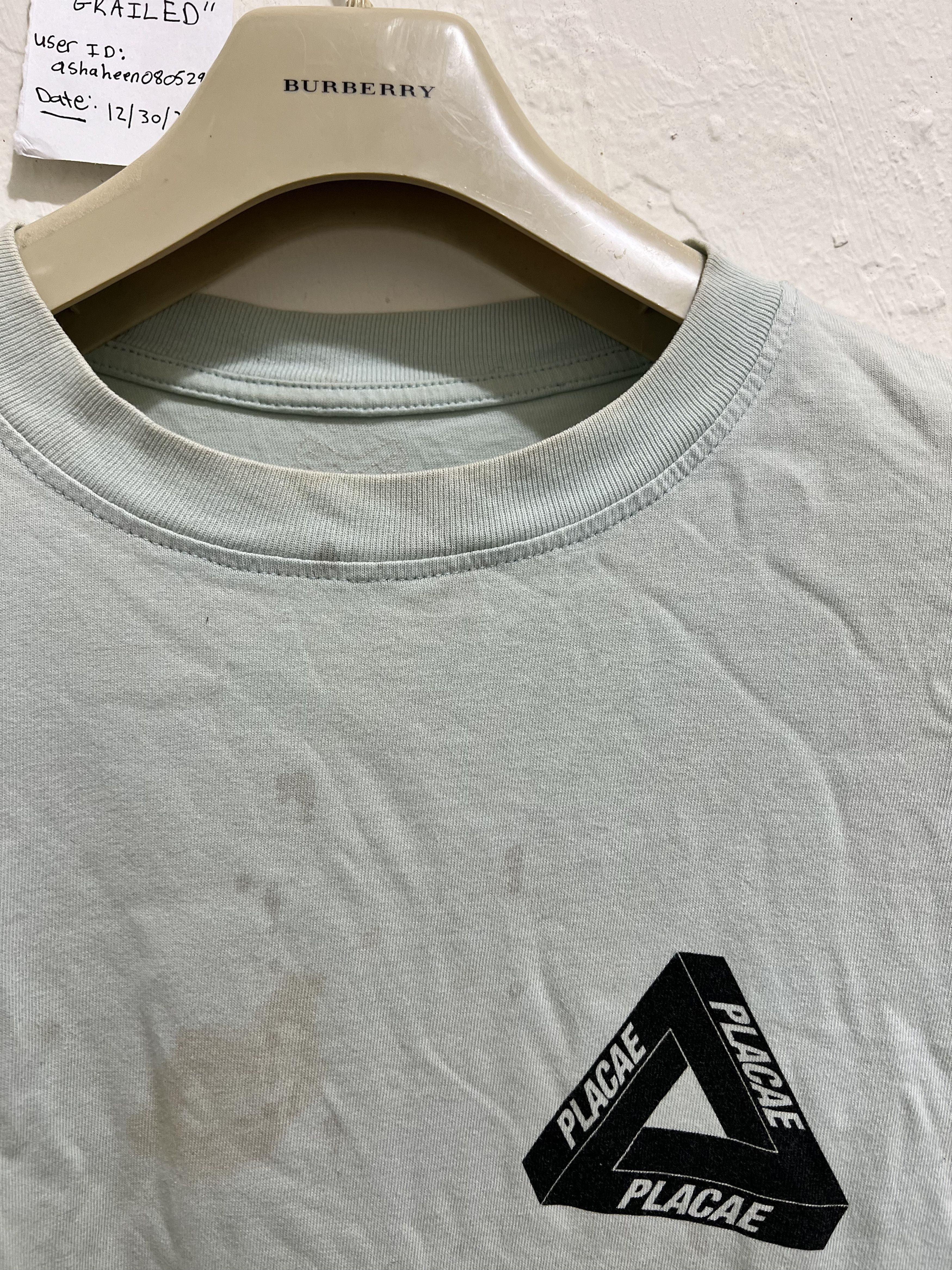 Palace DELISTING in 1hr* Misspelled Palace “Placae” Long sleeveRare Size US L / EU 52-54 / 3 - 7 Thumbnail