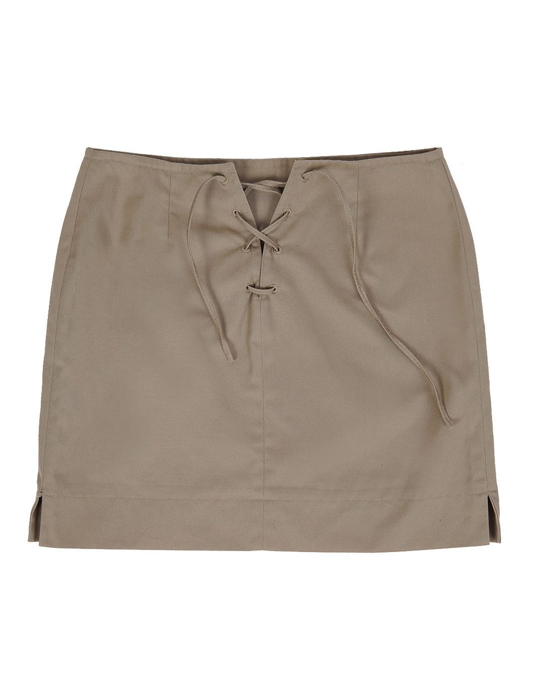 Miu Miu Miu Miu S/S1998 Mini Skirt in Khaki Size 27" / US 4 / IT 40 - 1 Thumbnail