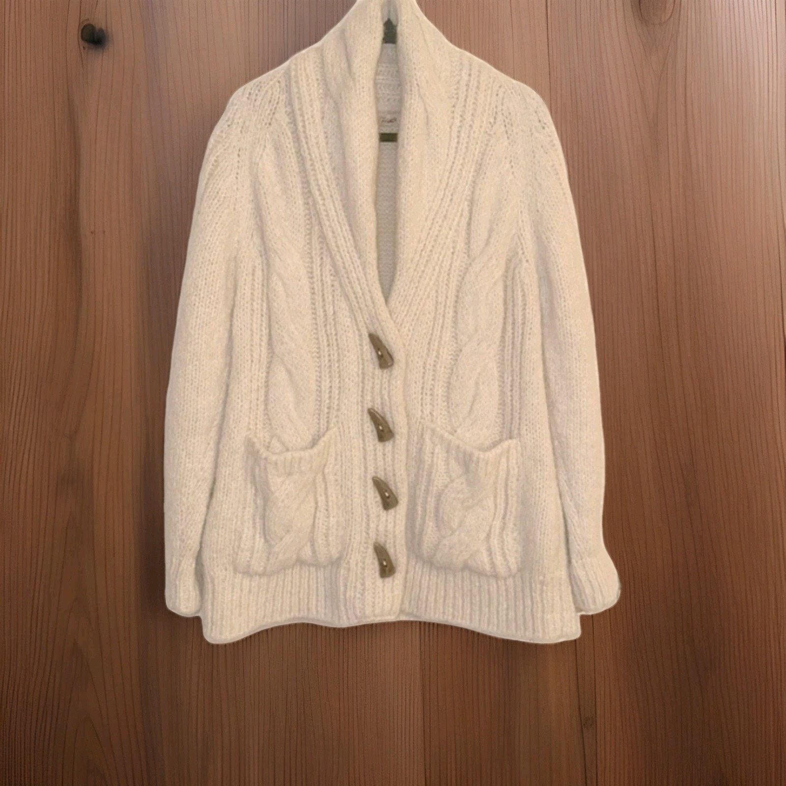 Faherty Faherty Winter Frost Line In Superfine Alpaca Cardigan Wool Size S / US 4 / IT 40 - 5 Thumbnail