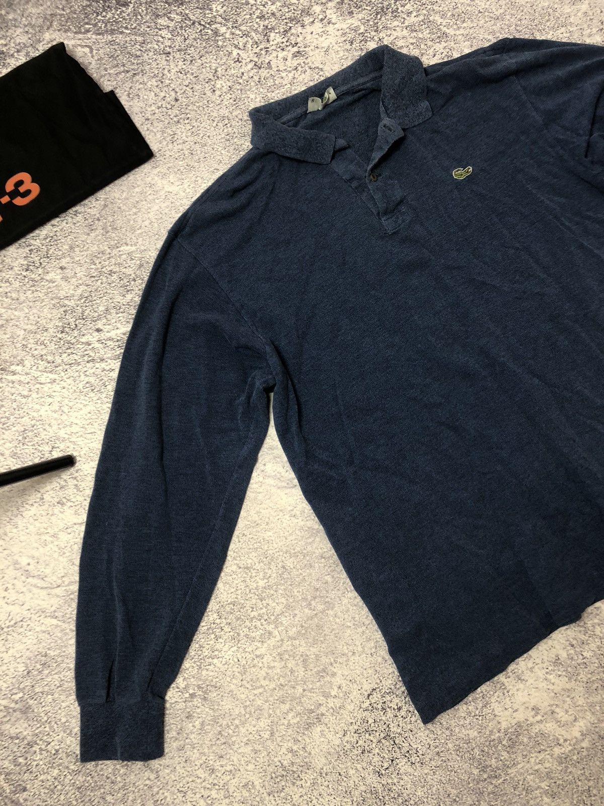 Lacoste Men’s vintage long sleeve Lacoste size Xl y2k rare usa ykk Size US XL / EU 56 / 4 - 3 Thumbnail