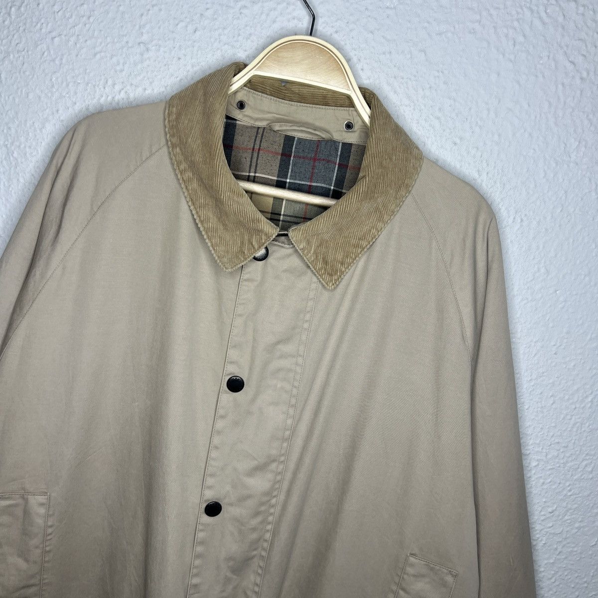 Barbour Barbour Beaufort Waxed Jacket Coat Beige A963 L/W Size US XL / EU 56 / 4 - 6 Thumbnail