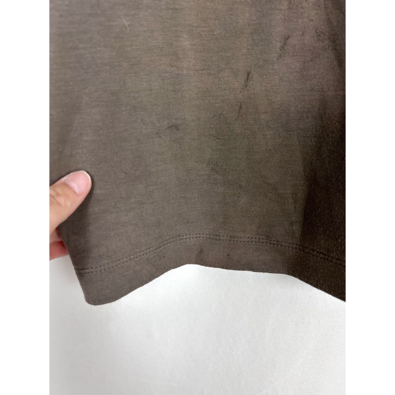 J. Jill J. Jill Women's T-Shirt Pullover V-Neck 3/4 Sleeve Gray L Top Stains Size L / US 10 / IT 46 - 7 Thumbnail