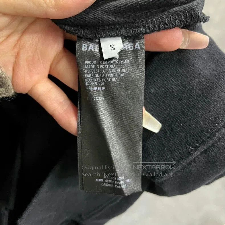 Balenciaga Balenciaga Black Art Print Hoodie. Size US S / EU 44-46 / 1 - 4 Thumbnail