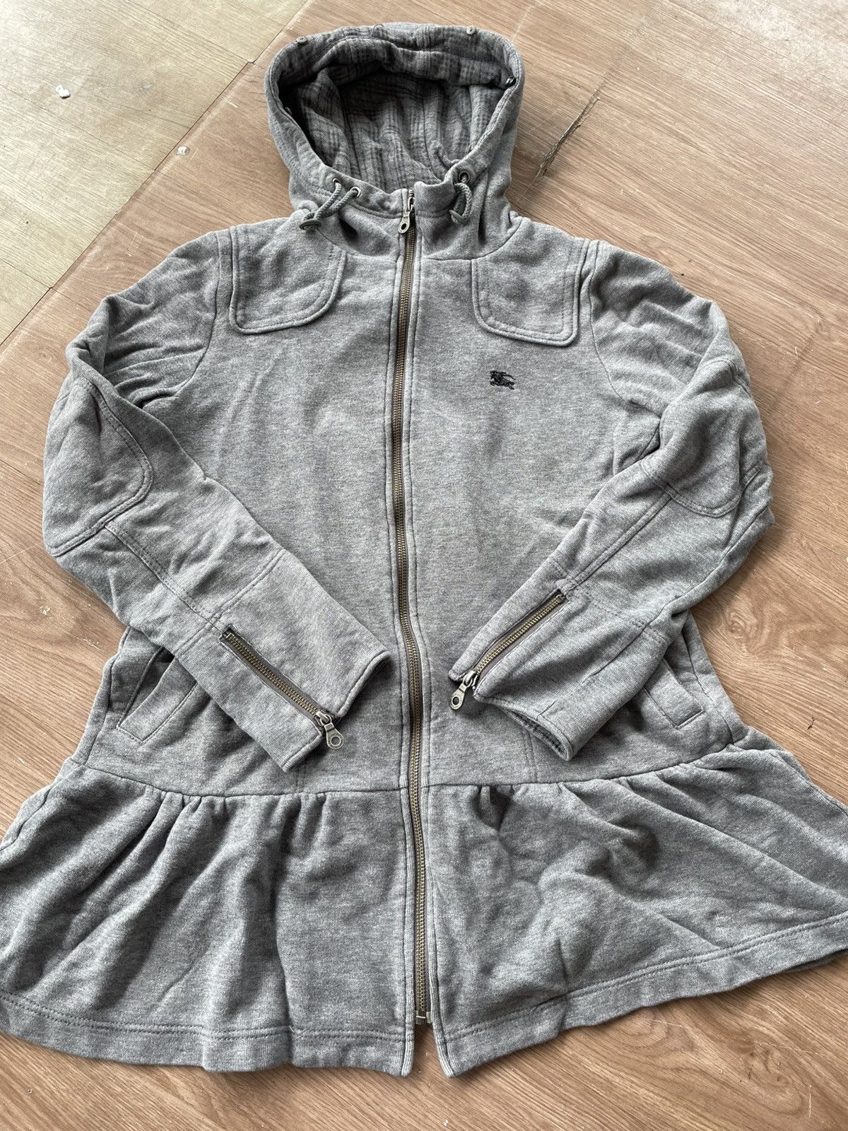 Burberry Burberry blue label zipper hoodie Size US L / EU 52-54 / 3 - 1 Thumbnail