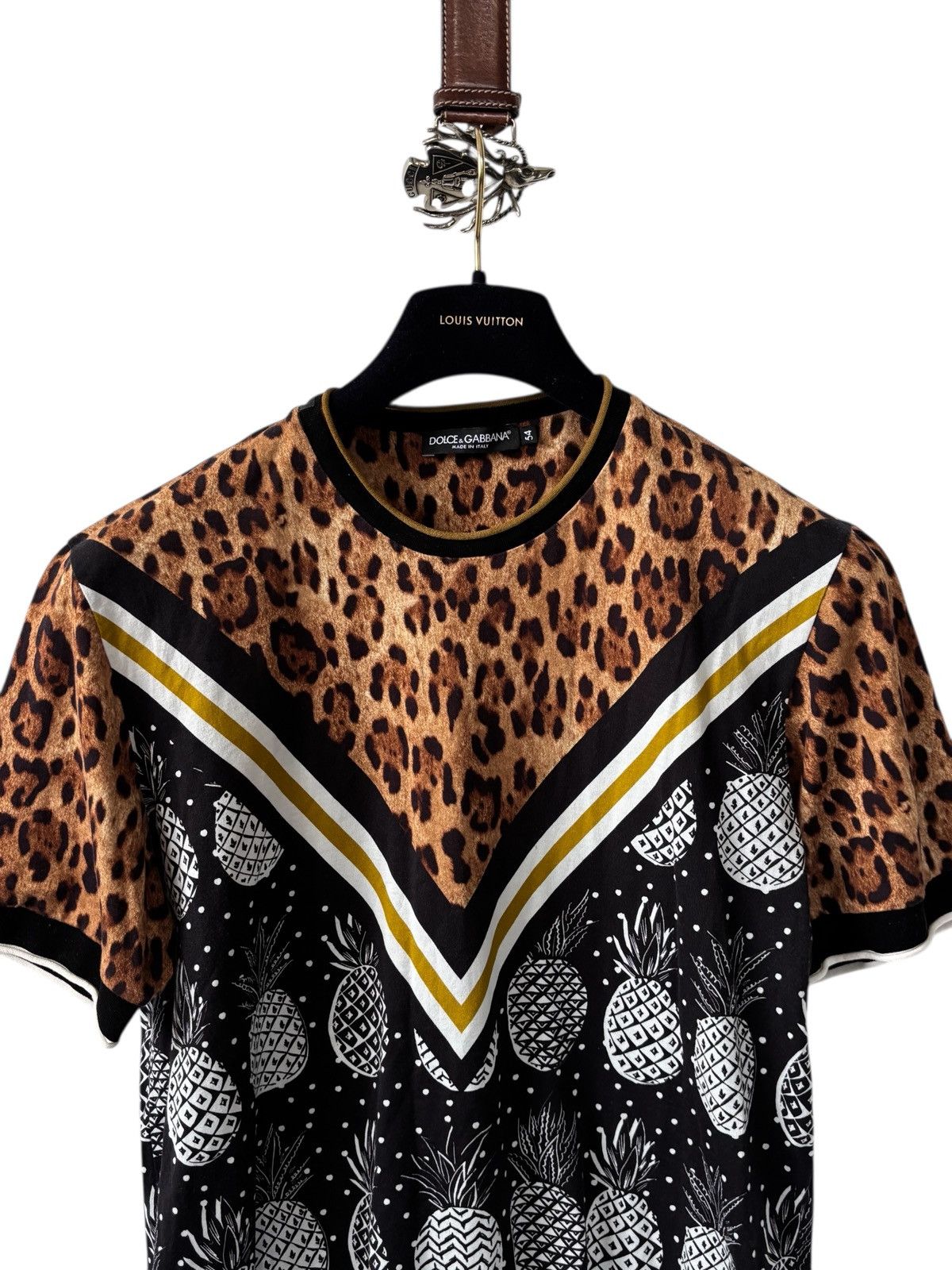 Dolce & Gabbana Dolce Gabbana Leopard Tshirt Size US L / EU 52-54 / 3 - 2 Thumbnail