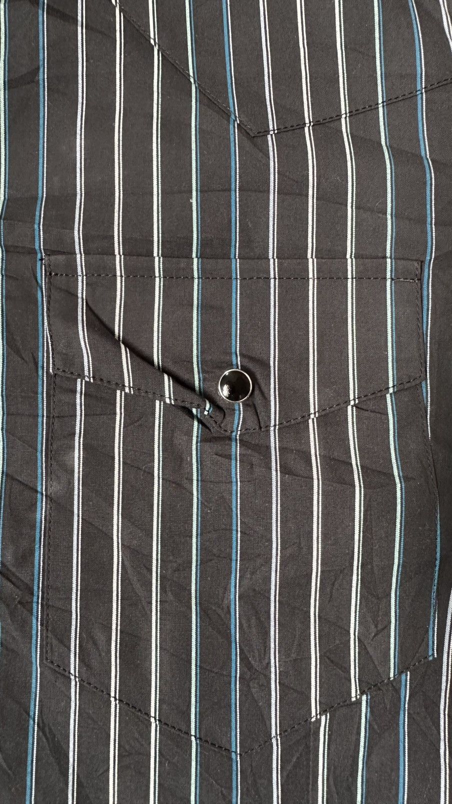 Yohji Yamamoto A.A.R YOHJI YAMAMOTO STRIPES WESTERN TOP Size US M / EU 48-50 / 2 - 4 Thumbnail