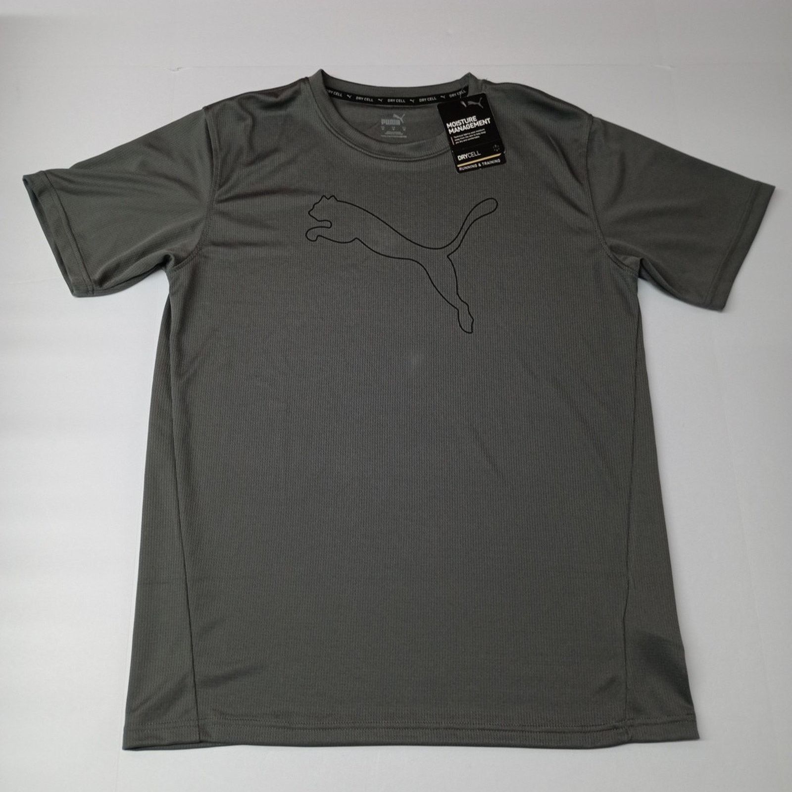 Puma Puma Gray Dry Cell Performance Tee Shirt Men’s M Medium NWT Size US M / EU 48-50 / 2 - 1 Thumbnail