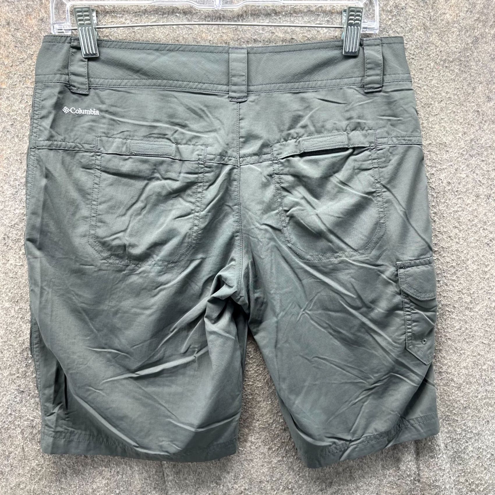 Vintage Columbia Sportswear Shorts Womens 6 Gray Cargo Omni-Shade Hiking Outdoor VTG Size 28" / US 6 / IT 42 - 2 Thumbnail