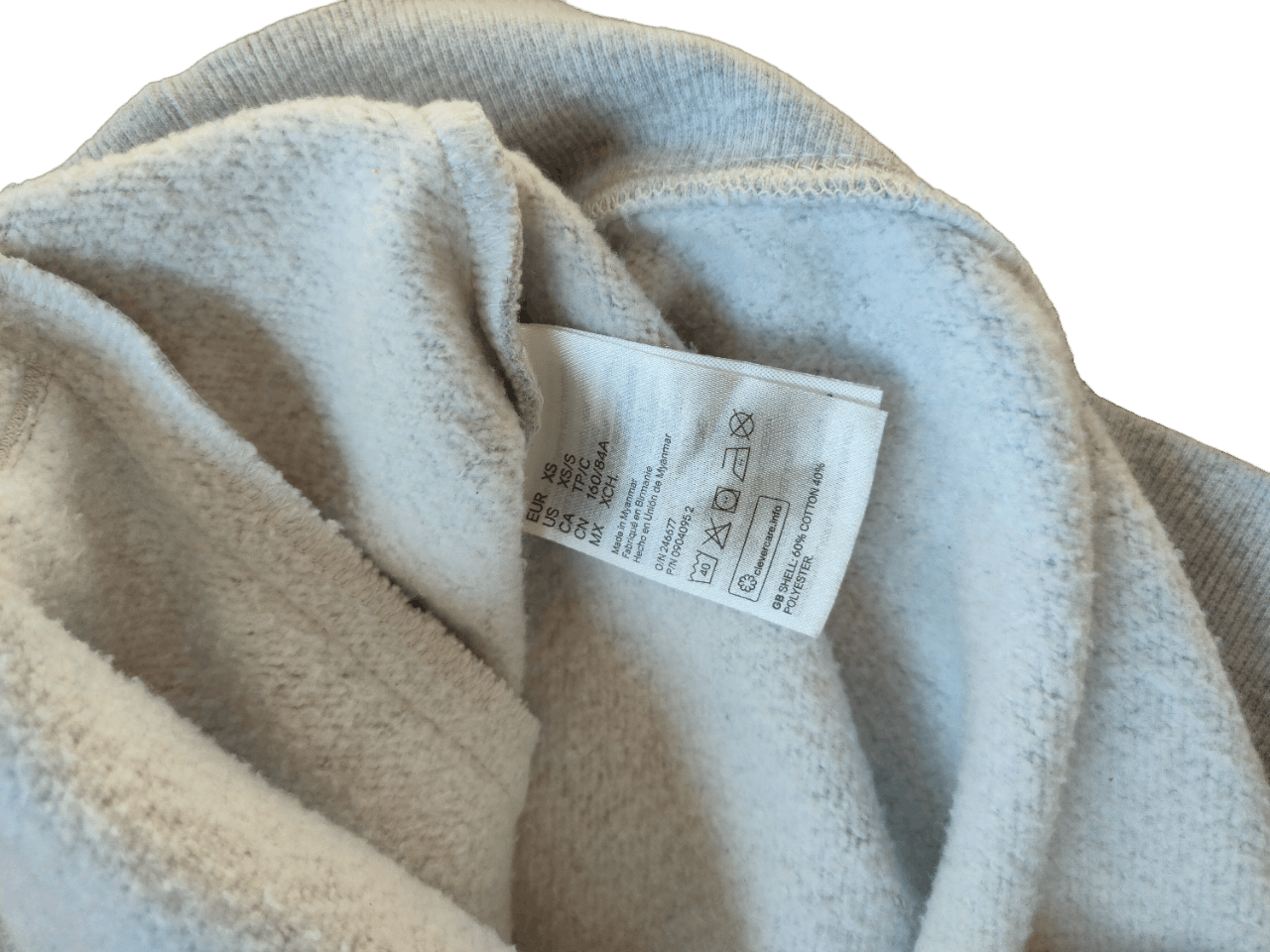 H&M H&M Logg Half Zip Hoodie - Gray Size US M / EU 48-50 / 2 - 6 Thumbnail