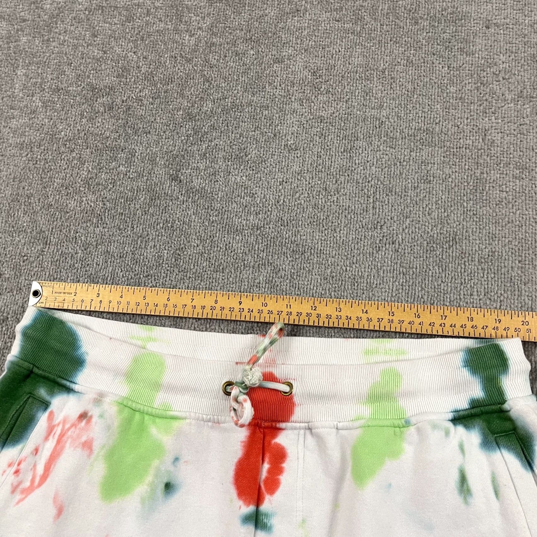 Vintage Jeffree Star Fashion Sweatpants Adult Mens 2XL / 30" White Tie Dye Athleisure Mens Regular Cotton Polyester Tie Dye Sweatpants Size US 39 - 3 Thumbnail