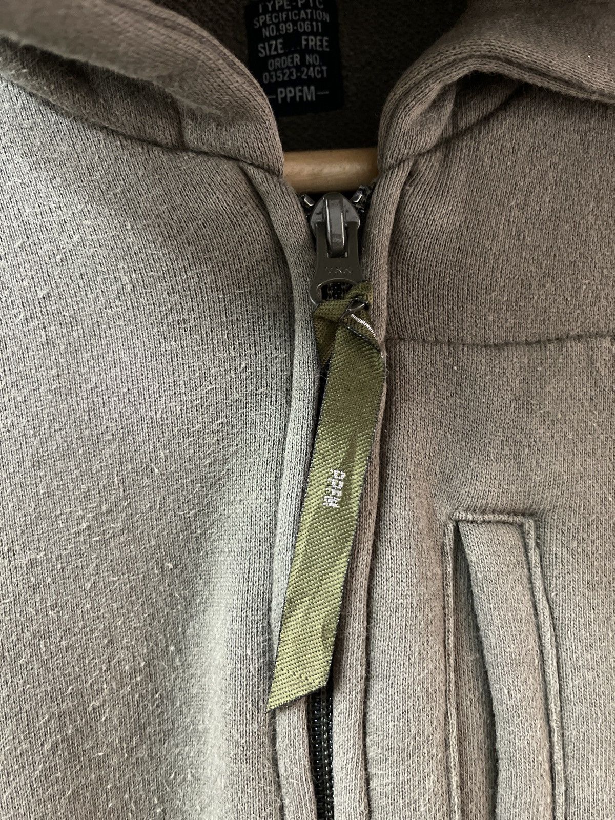 PPFM VINTAGE PPFM TYPE-PTC HOODIES ZIPPER UP VERY RARE | Grailed