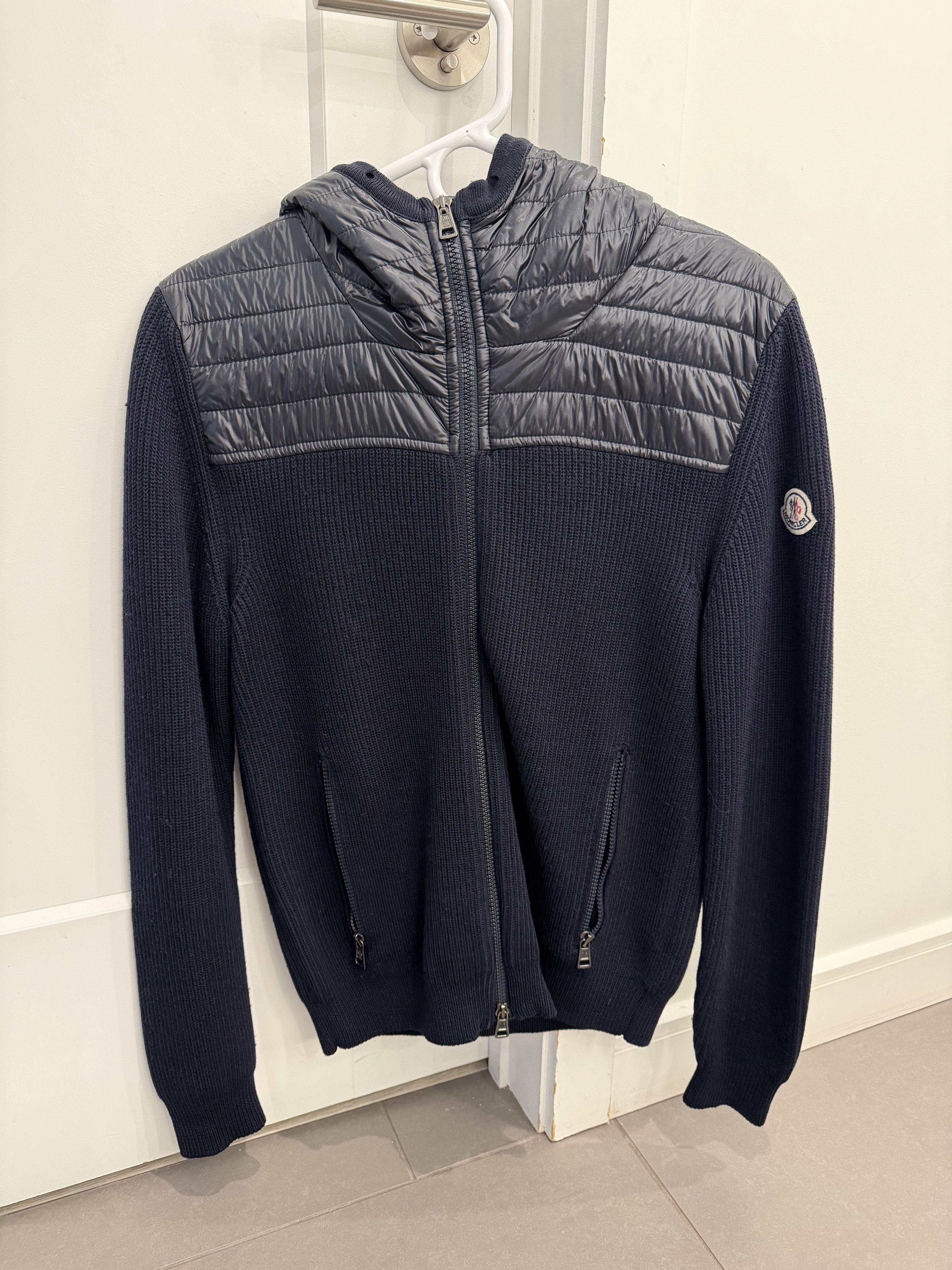 Moncler Moncler Knit Hoodie Jacket Size US XS / EU 42 / 0 - 1 Thumbnail