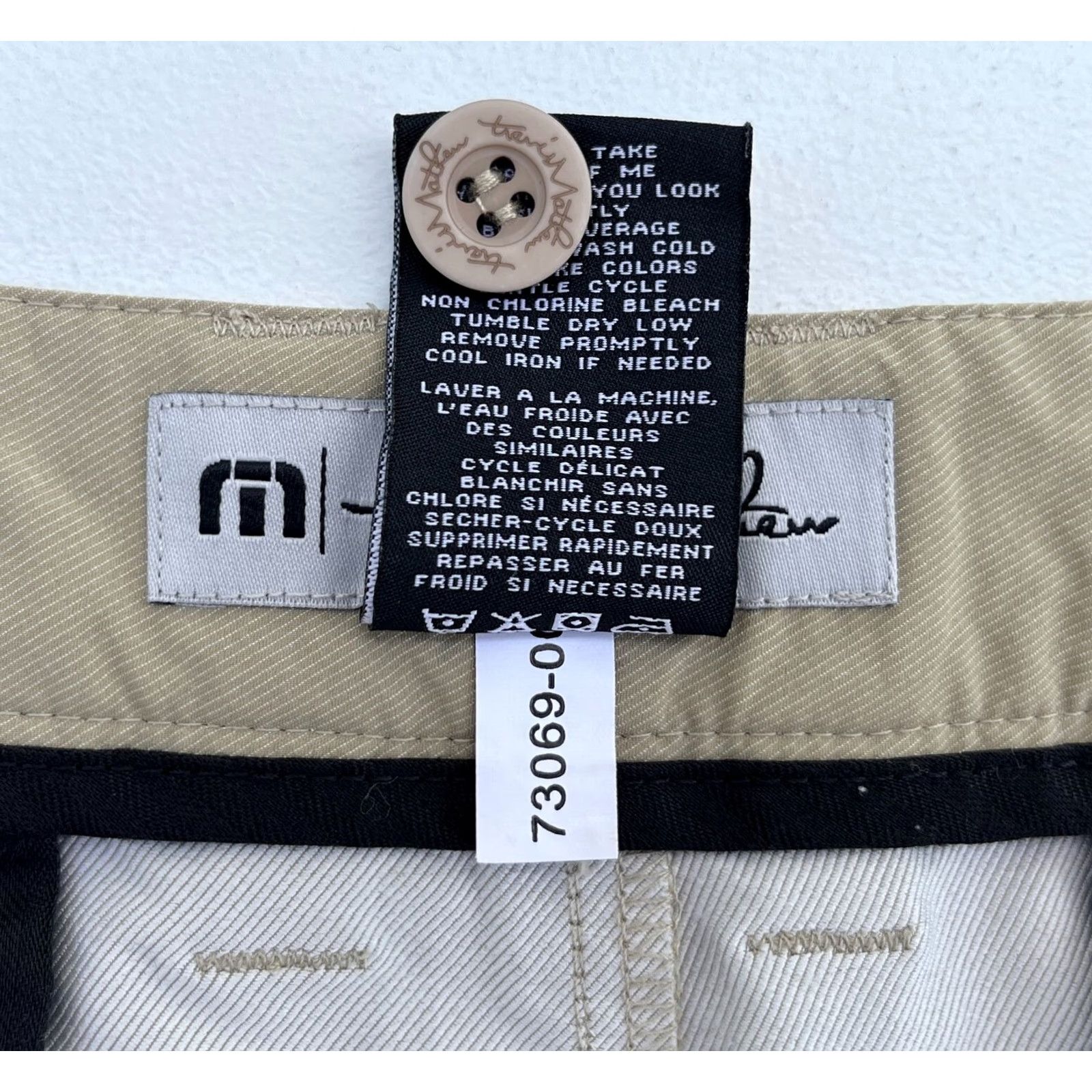 TravisMathew Travis Mathew Men's Chino Shorts 38 Khaki Flat Front 10" Inseam Regular Size Type Regular Waist 38 Way Sports Mens Size US 38 / EU 54 - 7 Thumbnail