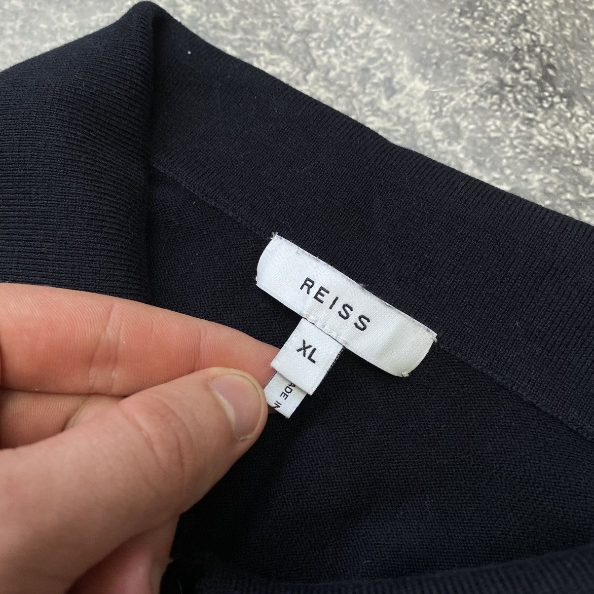 Reiss Designer Reiss Basic Oldmoney style luxury polo Size US XL / EU 56 / 4 - 4 Thumbnail