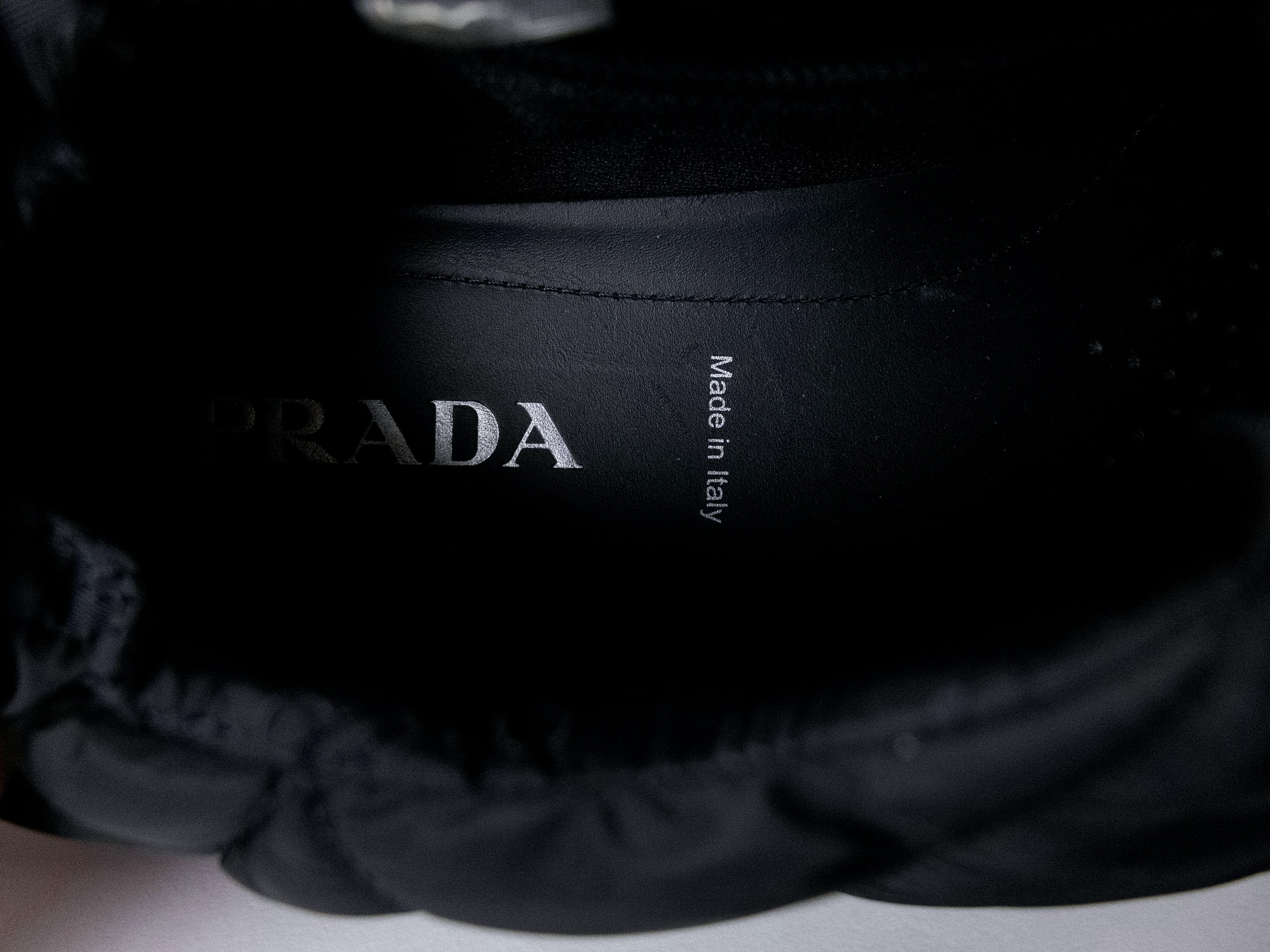 Prada PRADA by Raf Simmons Re-Nylon black padded slip on shoes 42 Size US 9 / EU 42 - 9 Thumbnail
