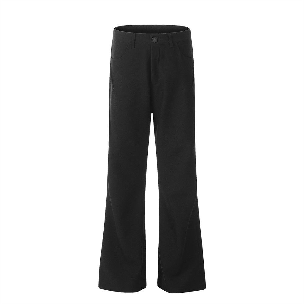 Japanese Brand × Vintage Men's treet trend wide-leg loose simple flared trousers Size US 32 / EU 48 - 1 Thumbnail