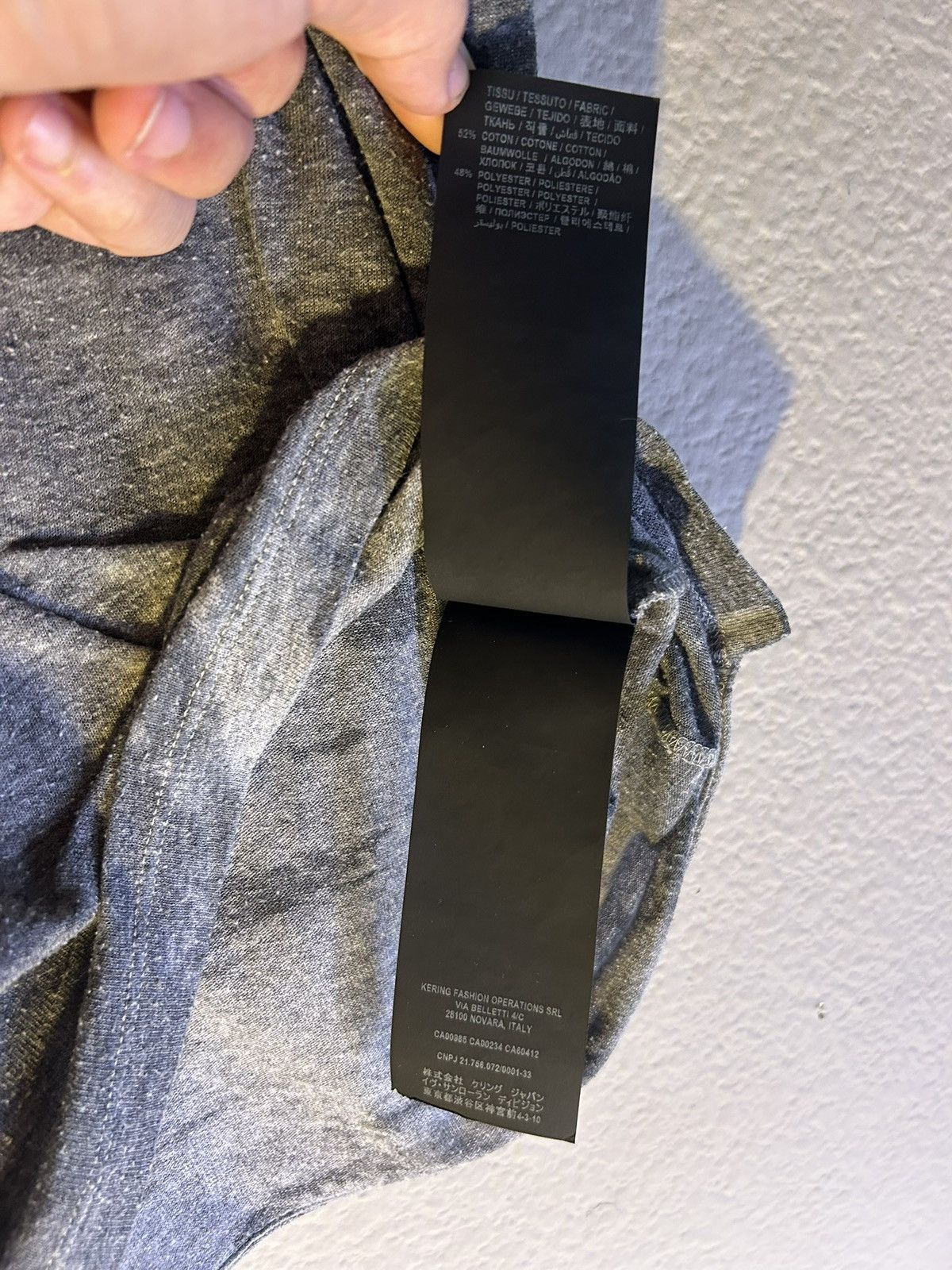 Saint Laurent Paris Saint Laurent Paris Rive Gauche shirt Size US S / EU 44-46 / 1 - 5 Thumbnail