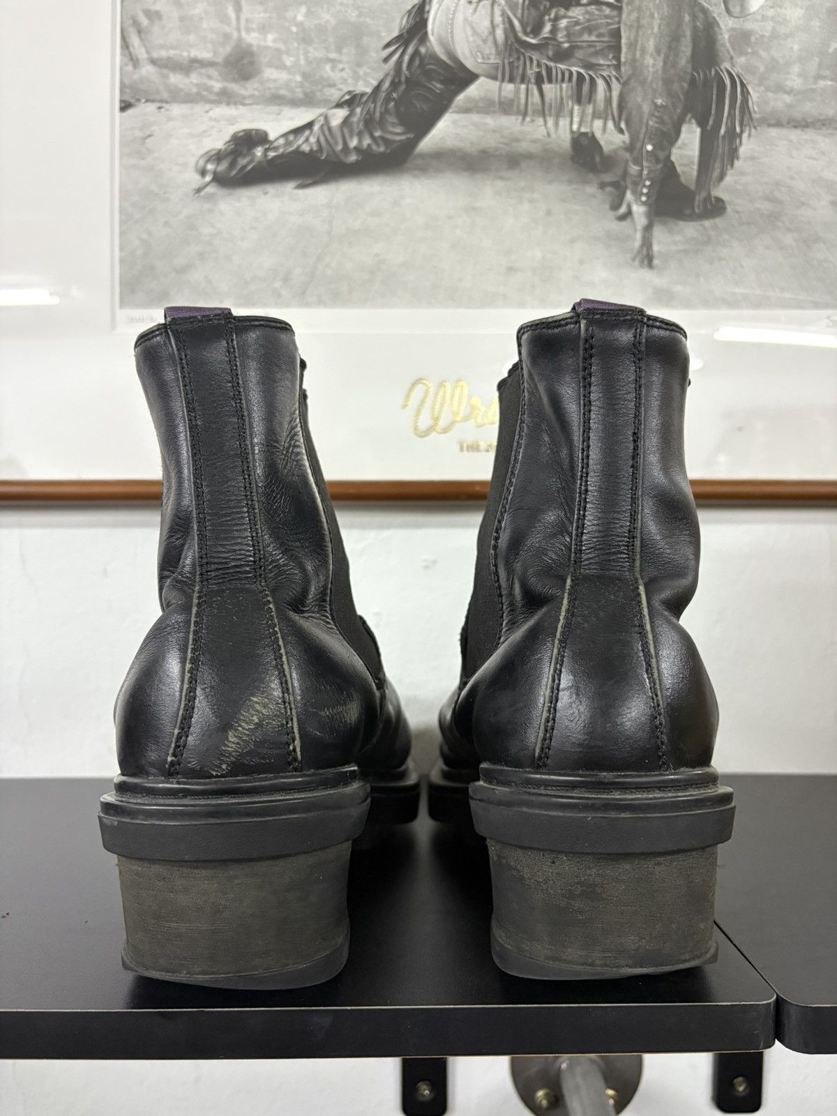 Eytys Eytys Nikita Black Chelsea Platform Steel Boots Size US 8 / EU 41 - 18 Thumbnail