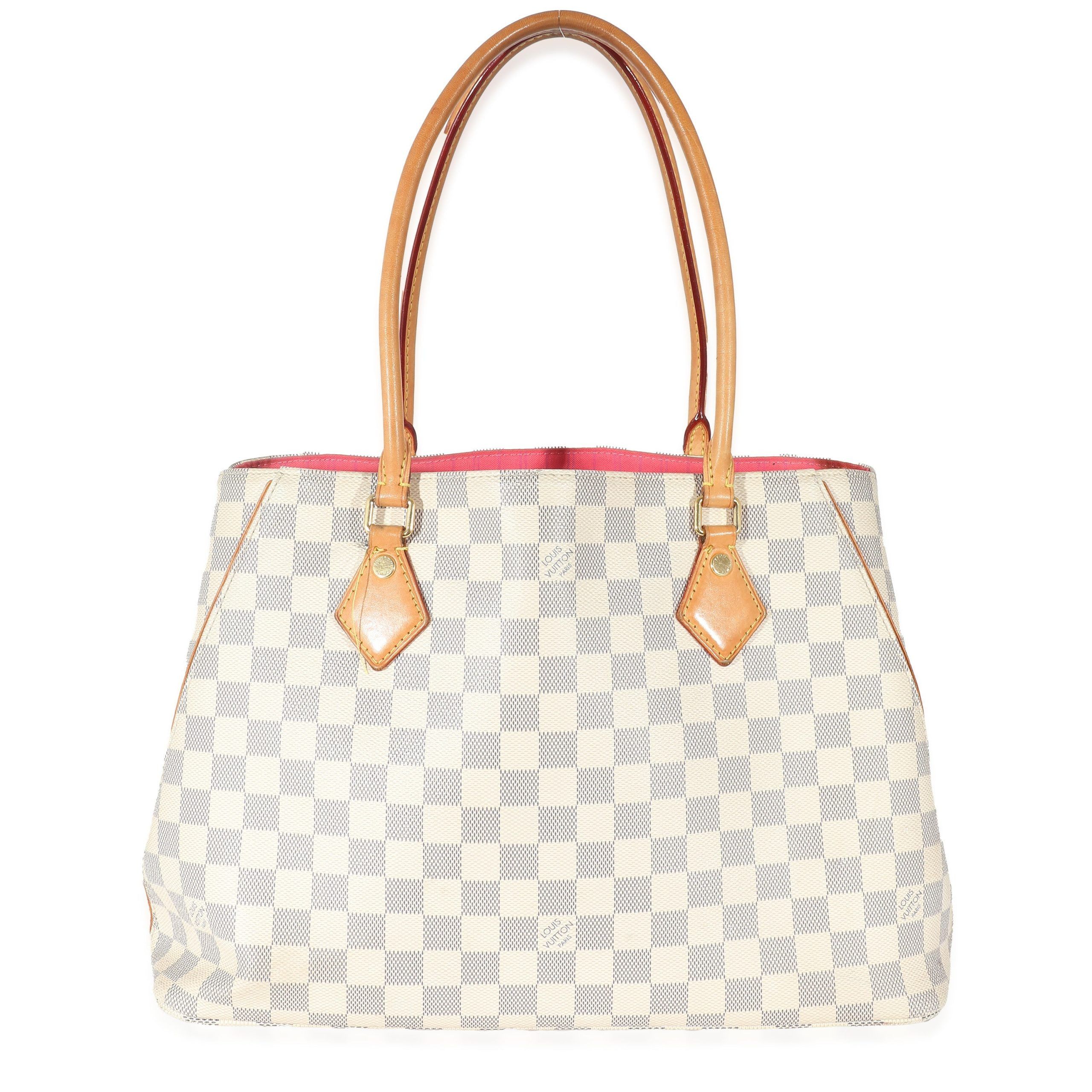 image of Louis Vuitton Damier Azur Calvi in White, Women's