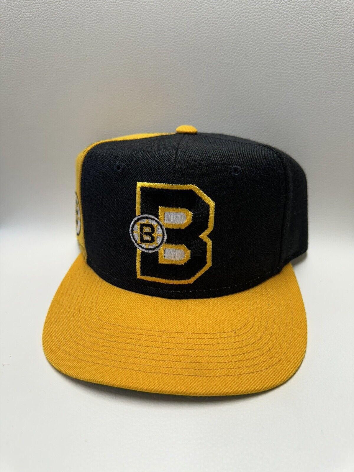 Sports Specialties × Vintage Vintage NHL Boston Bruins Sports Specialties Script Wool Hat Size ONE SIZE - 2 Thumbnail