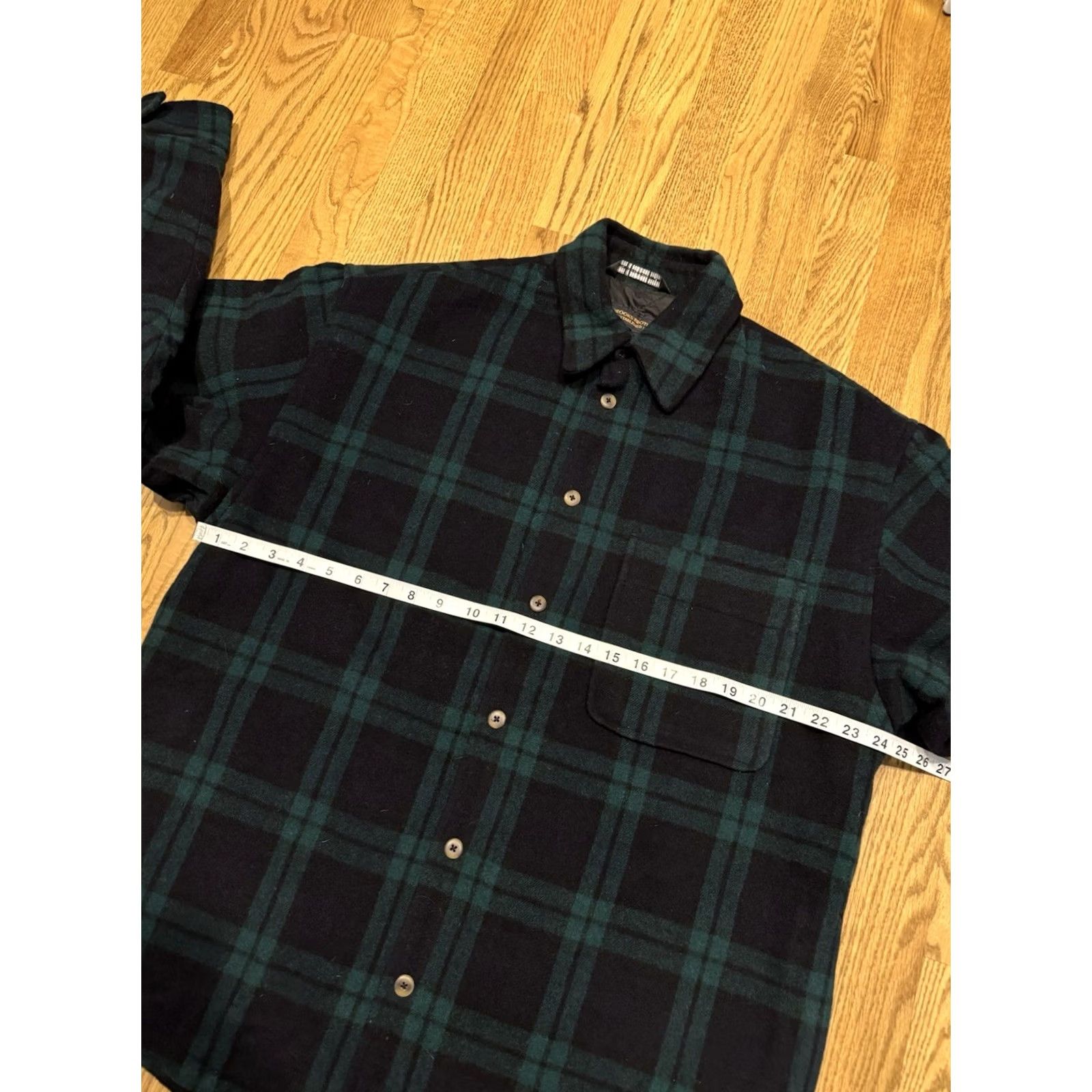 Brooks Brothers VINTAGE Brooks Brothers Jacket M Blackwatch Flannel Button Up Quilted Lined Vtg Size US M / EU 48-50 / 2 - 4 Thumbnail