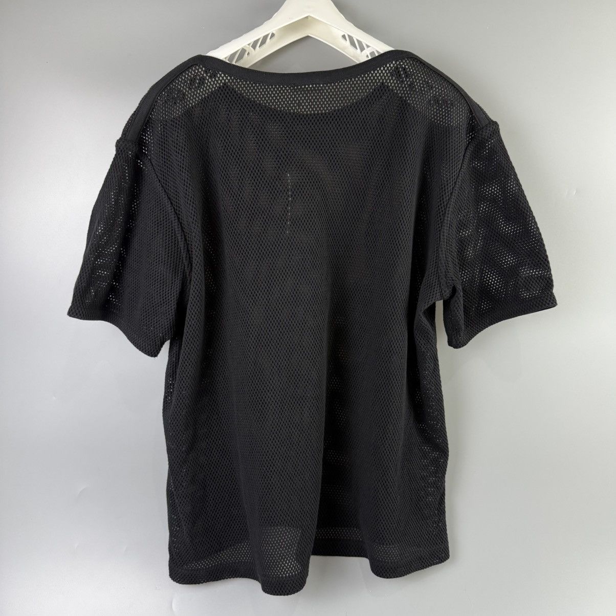 Dries Van Noten Dries Van Noten - Mesh Cotton Crew-Neck T-Shirt Size US L / EU 52-54 / 3 - 3 Thumbnail