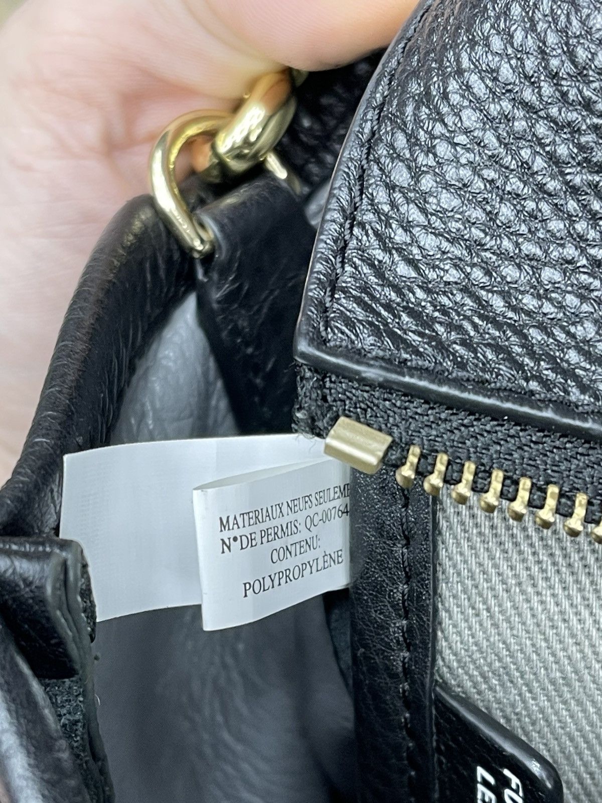 Marc Jacobs Marc Jacobs The Small Leather Tote Bag Black Size ONE SIZE - 11 Thumbnail